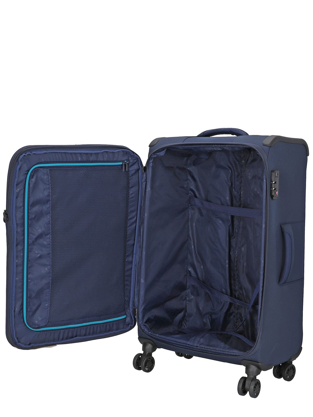 d & n Travel Line 9004 4 ruote Set di valigie 3 pezzi espandibile d & n Travel Line 9004 4 ruote Set di valigie 3 pezzi espandibile