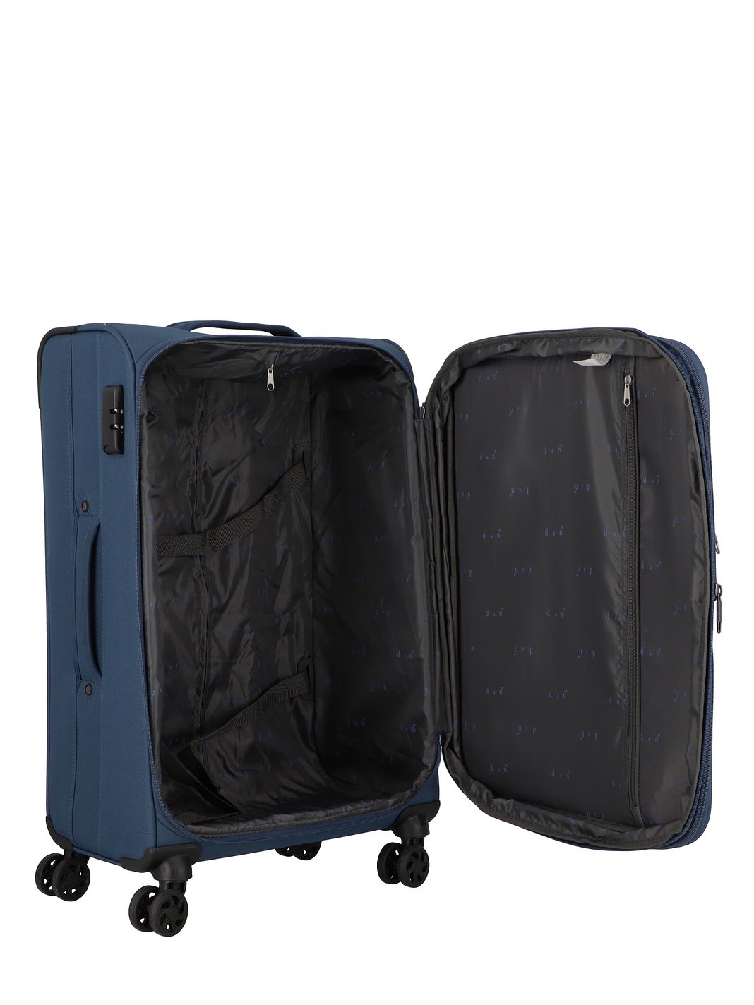 d & n Travel Line 6804 4 ruote Set di valigie 3 pezzi