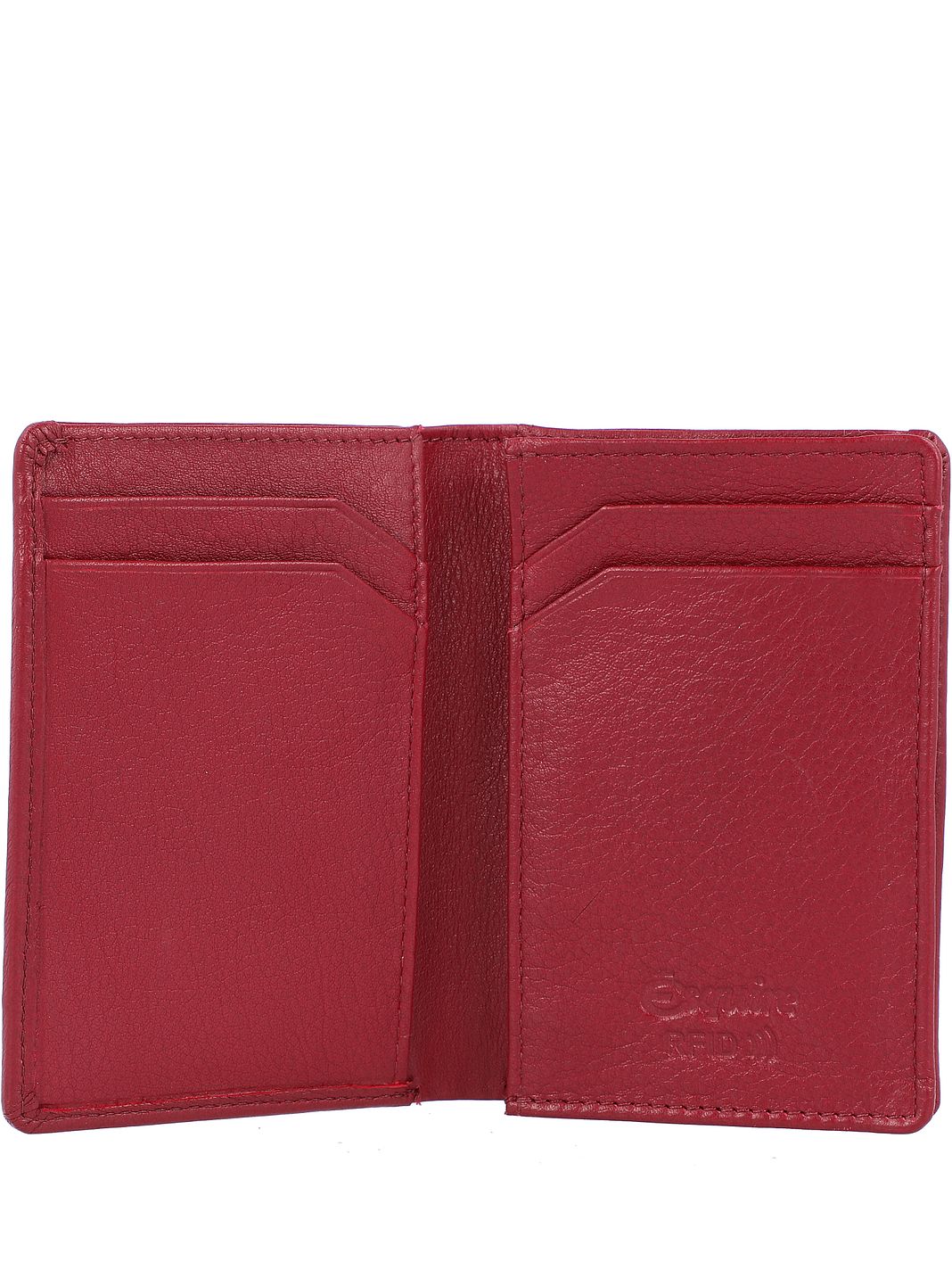 Esquire Oslo Custodia per carta di credito Protezione RFID Vera Pelle 7.5 cm