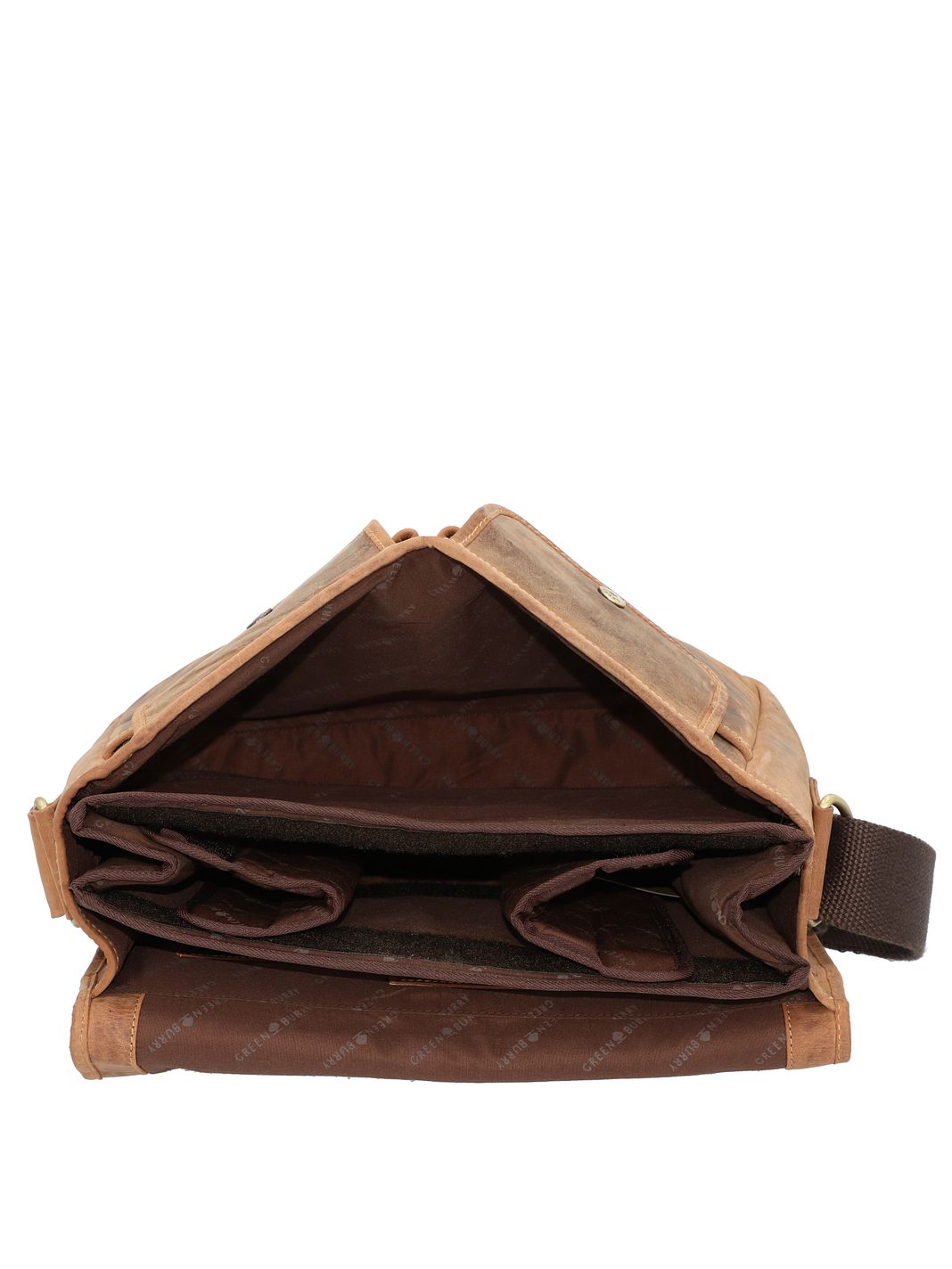 Greenburry Vintage Messengertaske Læder 34 cm