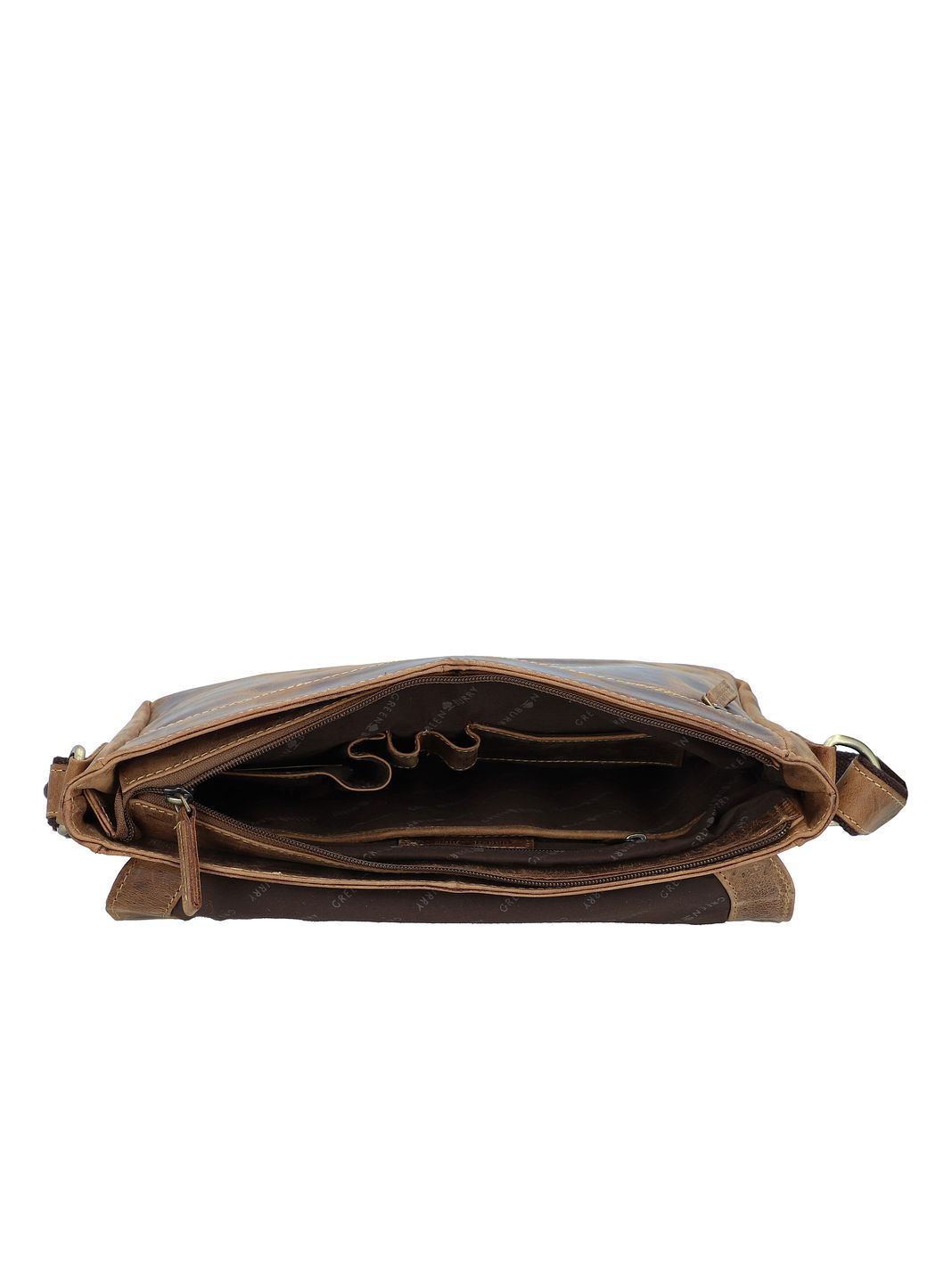 Greenburry Vintage Cartella Messenger Vera Pelle 33 cm Greenburry Vintage Cartella Messenger Vera Pelle 33 cm