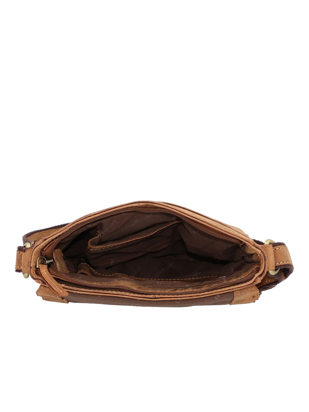 Greenburry Vintage Borsa a tracolla Vera Pelle 23 cm