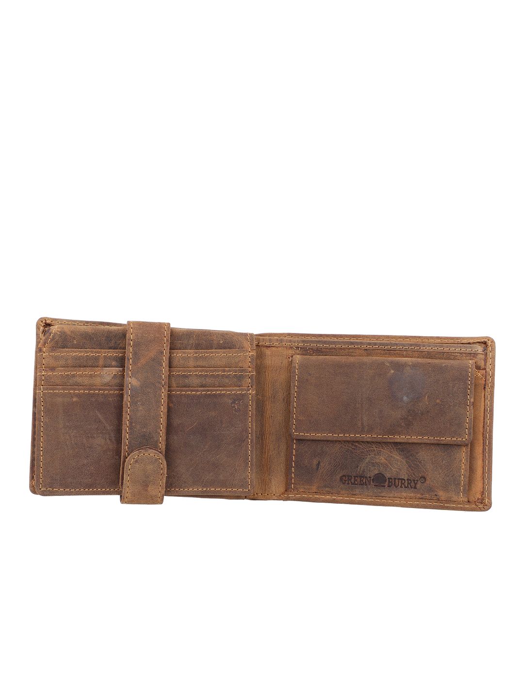 Greenburry Vintage Cartera Piel natural 12.5 cm