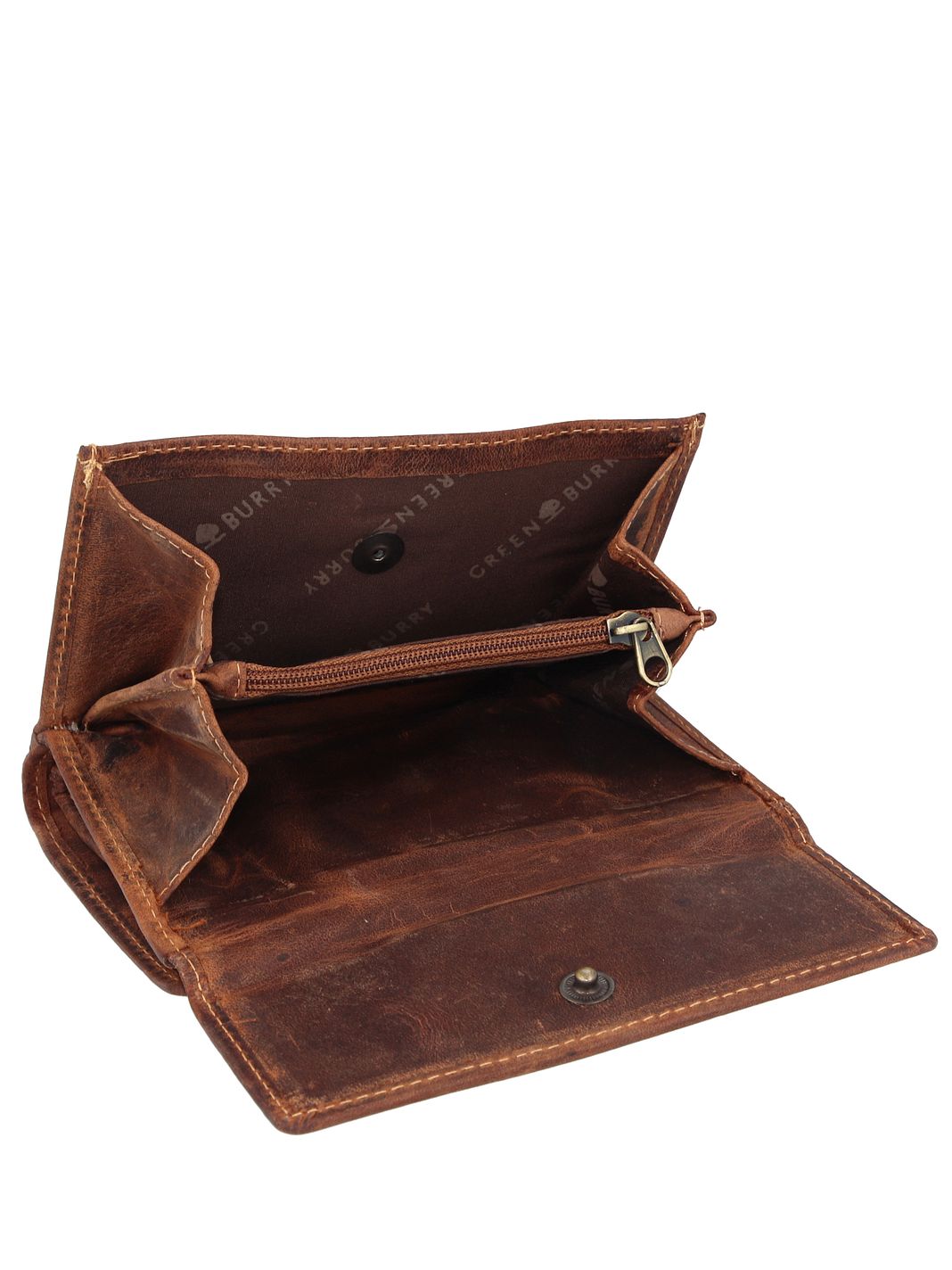 Greenburry Vintage Cartera Piel natural 14 cm Greenburry Vintage Cartera Piel natural 14 cm