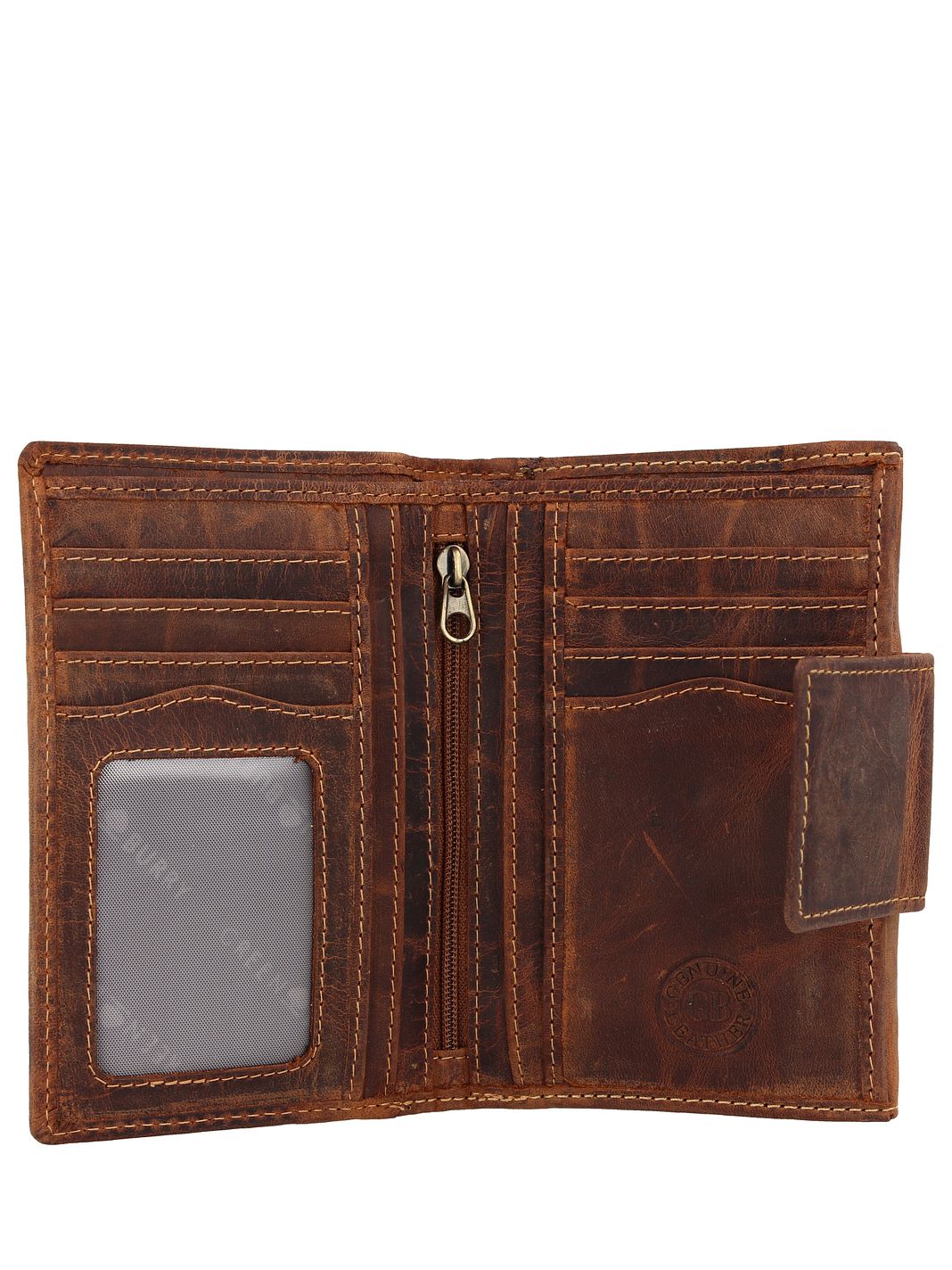 Greenburry Vintage Cartera Piel natural 14 cm Greenburry Vintage Cartera Piel natural 14 cm
