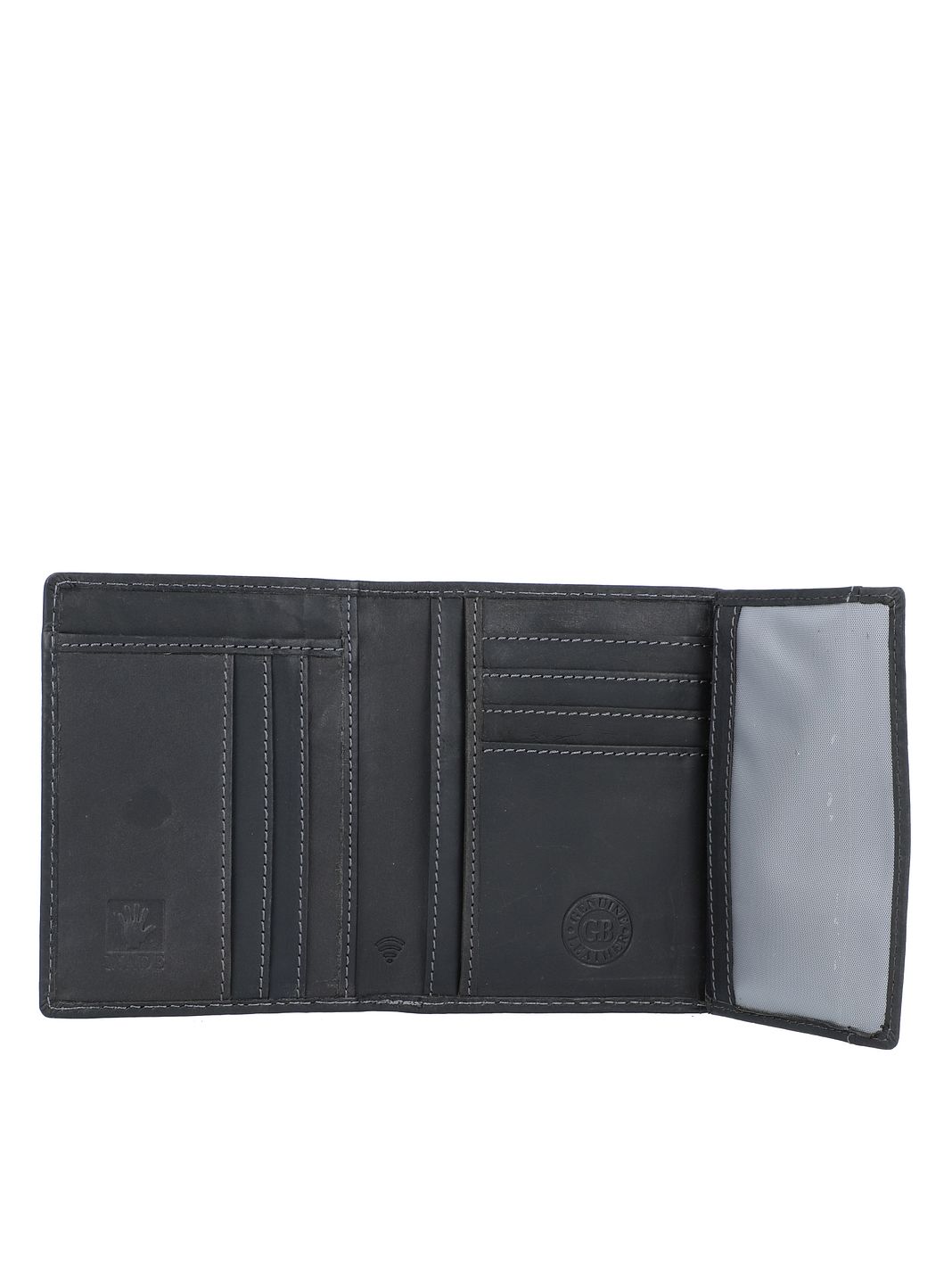 Greenburry Vintage Custodia per carta d'identità Protezione RFID Vera Pelle 9 cm Greenburry Vintage Custodia per carta d'identità Protezione RFID Vera Pelle 9 cm