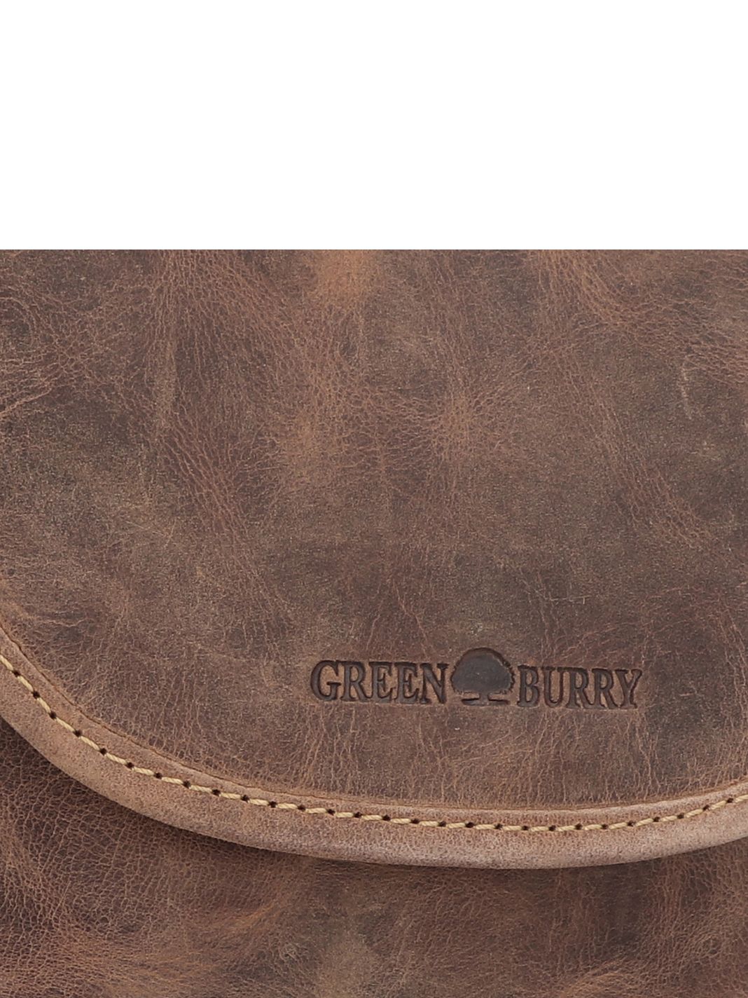 Greenburry Vintage Bolsa de hombro Piel natural 17 cm
