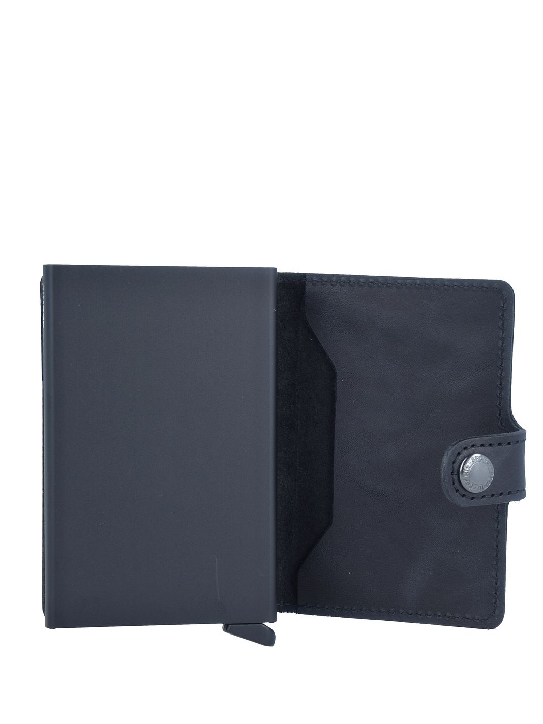 Secrid Miniwallet Custodia per carta di credito Protezione RFID Vera Pelle 6.5 cm Secrid Miniwallet Custodia per carta di credito Protezione RFID Vera Pelle 6.5 cm