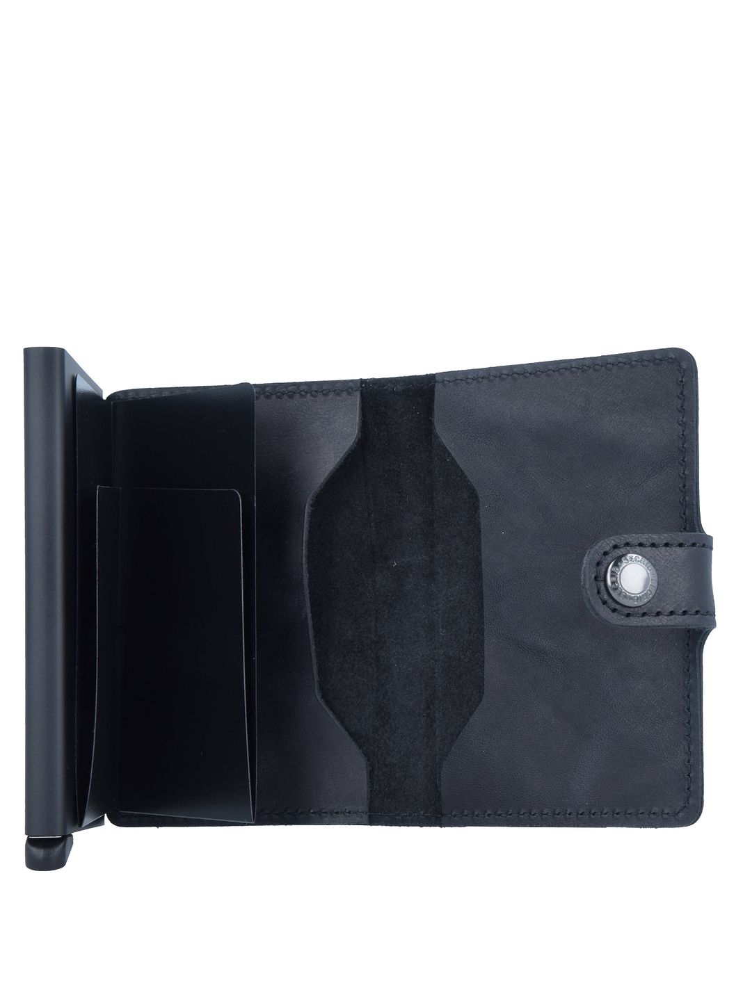 Secrid Miniwallet Custodia per carta di credito Protezione RFID Vera Pelle 6.5 cm Secrid Miniwallet Custodia per carta di credito Protezione RFID Vera Pelle 6.5 cm
