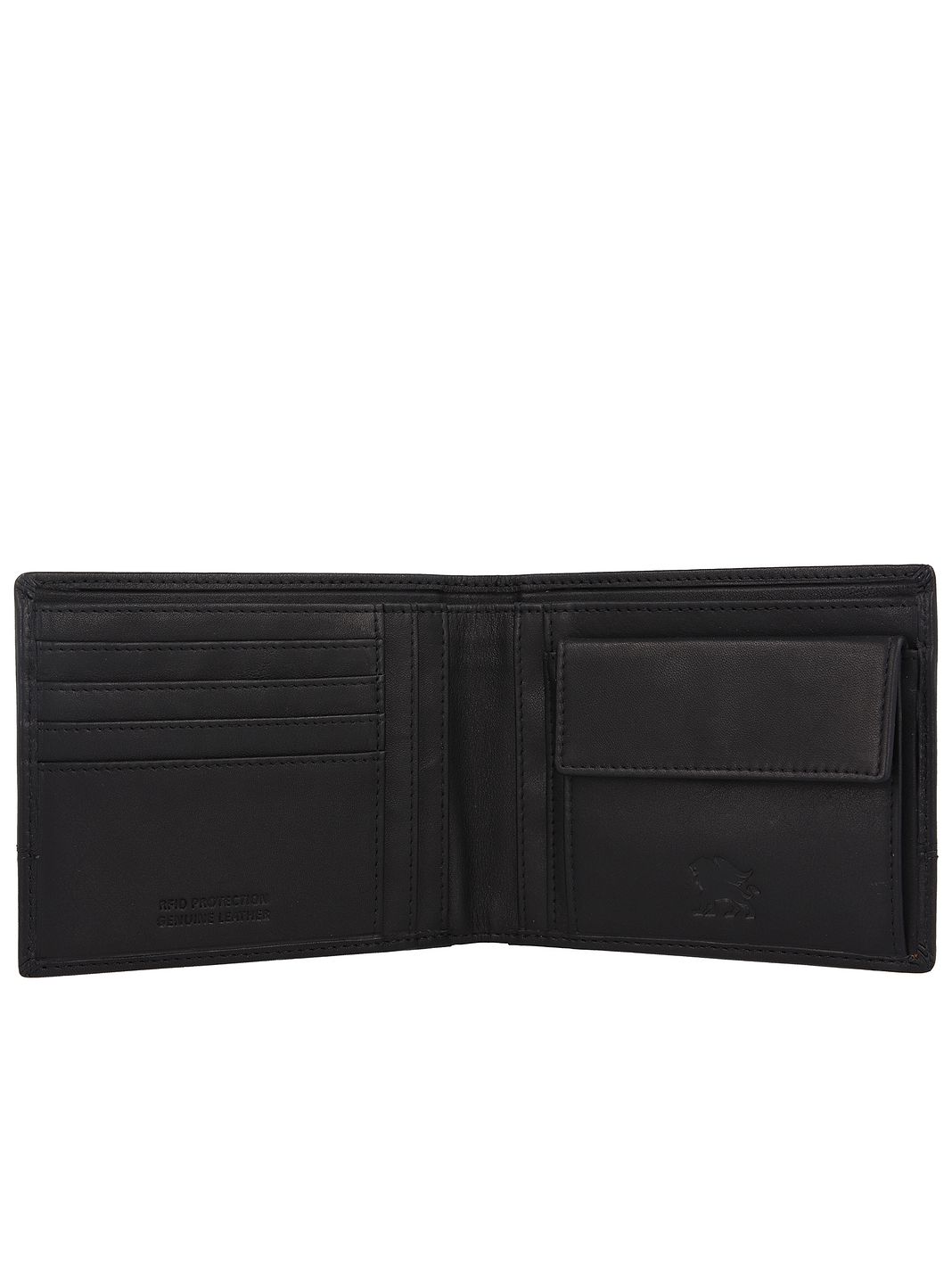 mano Don Romeo Portafoglio Protezione RFID Vera Pelle 13 cm