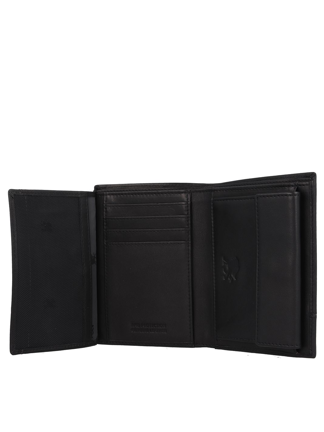 mano Don Romeo Portafoglio Protezione RFID Vera Pelle 13 cm mano Don Romeo Portafoglio Protezione RFID Vera Pelle 13 cm