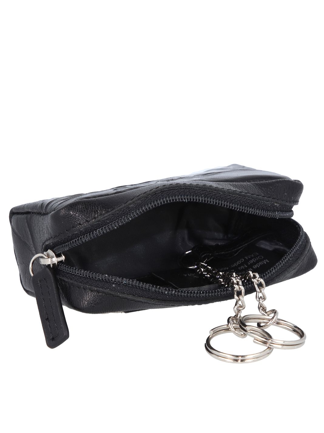 mano Donna Aurona RFID Portafoglio chiave Vera Pelle 10.5 cm