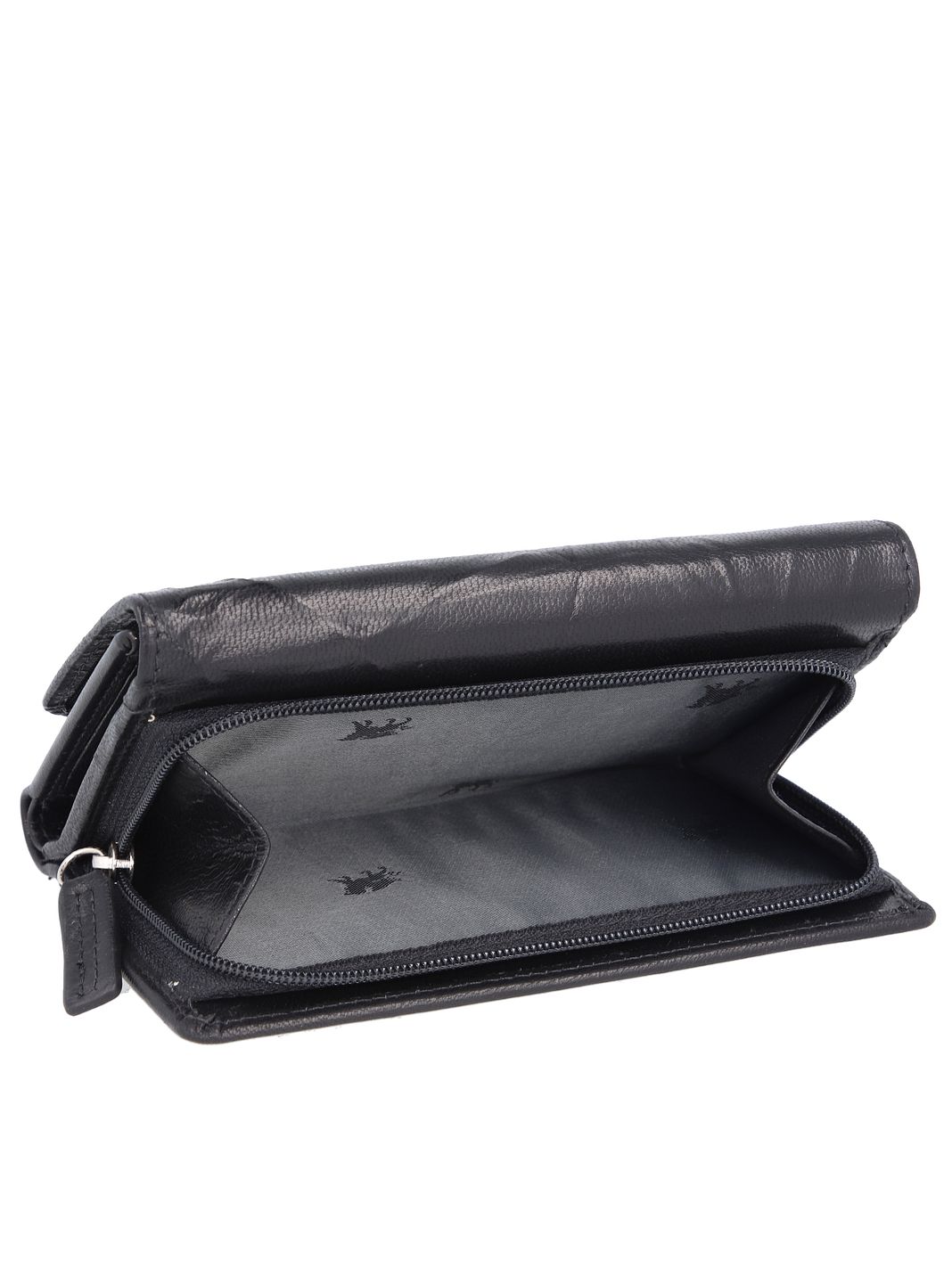 mano Donna Aurona RFID Portafoglio Protezione RFID Vera Pelle 14.5 cm