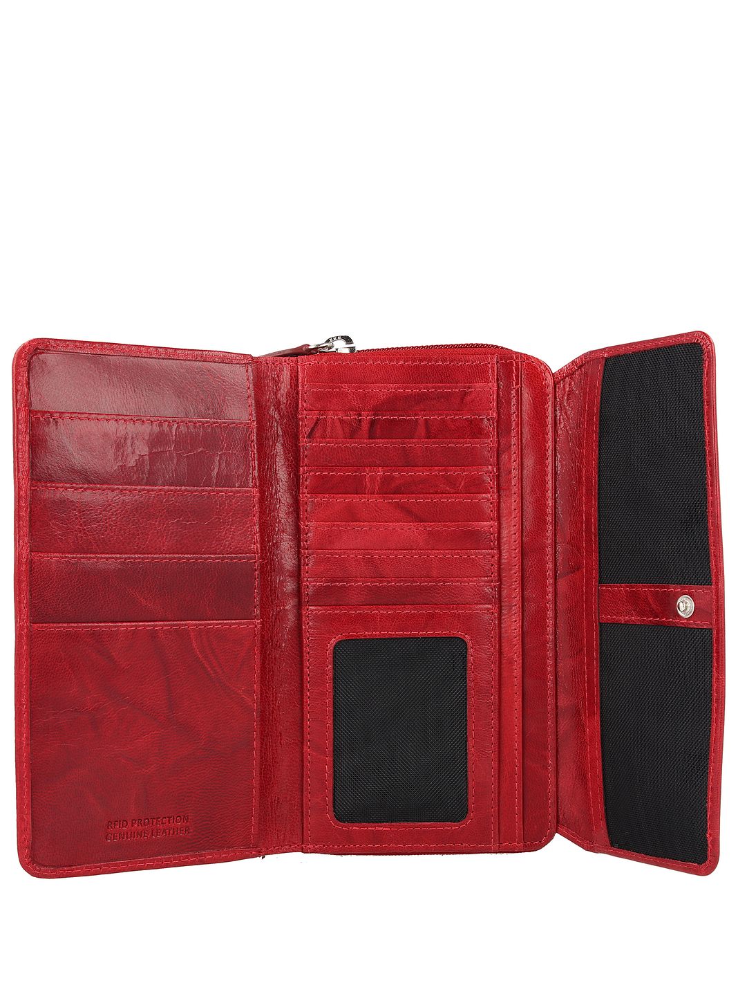 mano Donna Aurona RFID Portafoglio Protezione RFID Vera Pelle 18 cm mano Donna Aurona RFID Portafoglio Protezione RFID Vera Pelle 18 cm