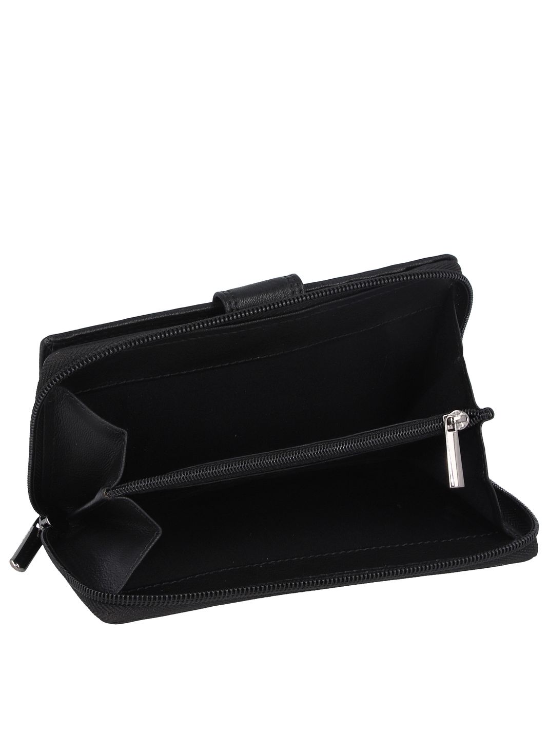 mano Donna Giulia Portafoglio Vera Pelle 16.5 cm