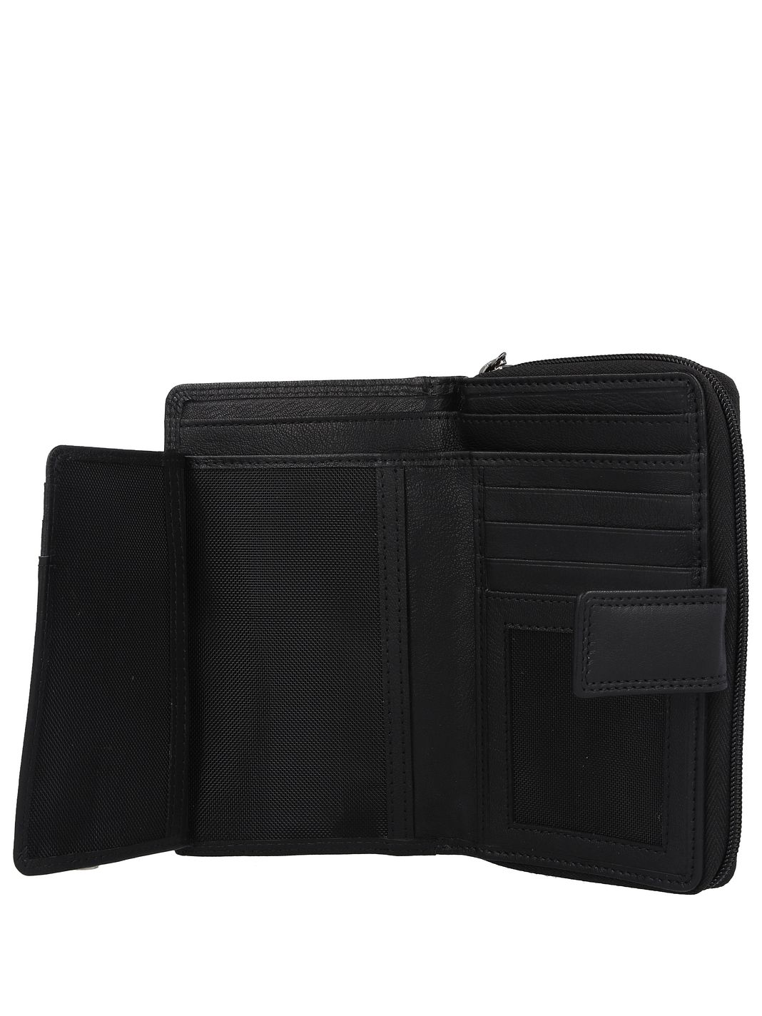 mano Donna Giulia Portafoglio Vera Pelle 16.5 cm