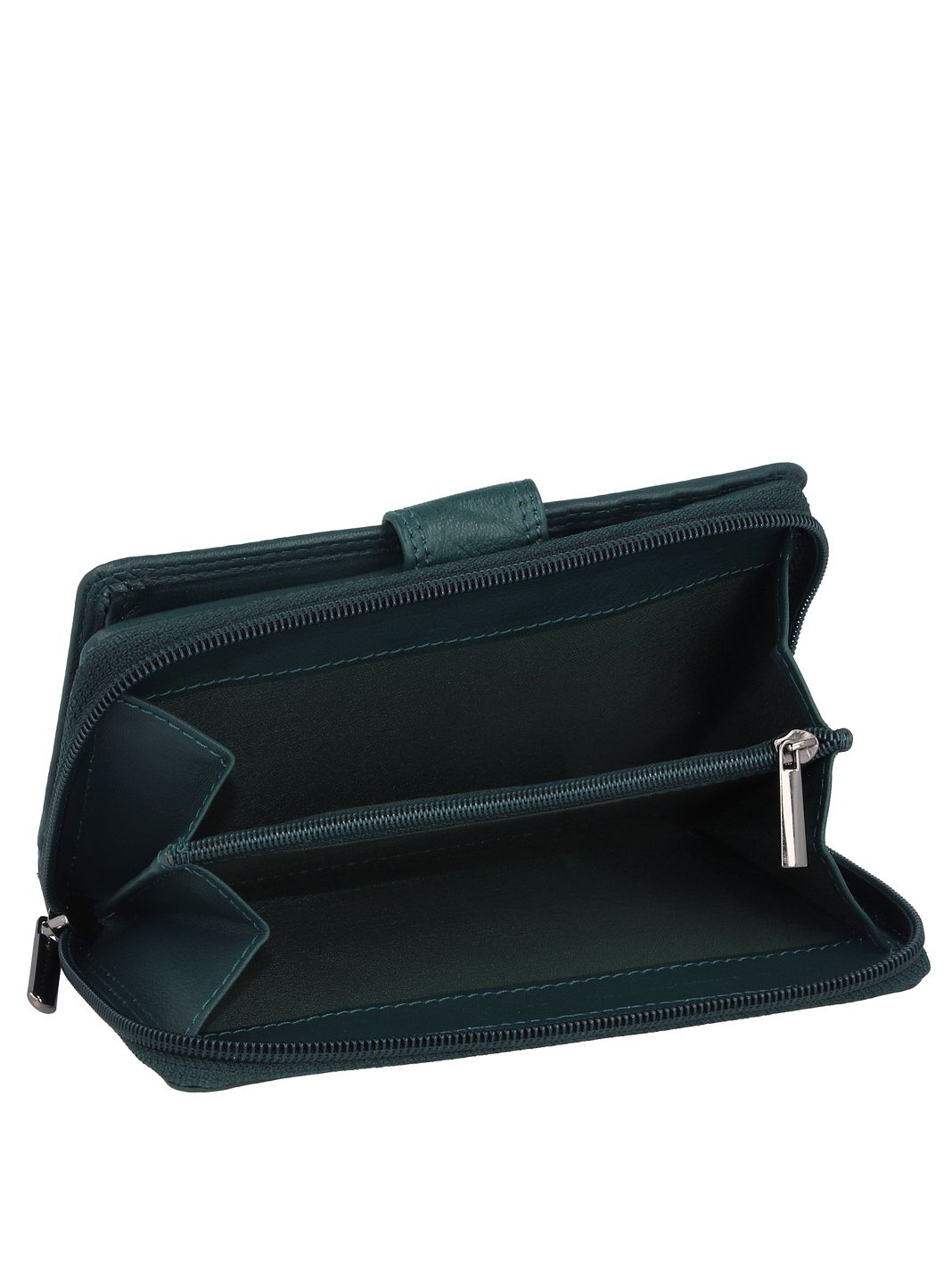 mano Donna Giulia Portafoglio Vera Pelle 16.5 cm mano Donna Giulia Portafoglio Vera Pelle 16.5 cm