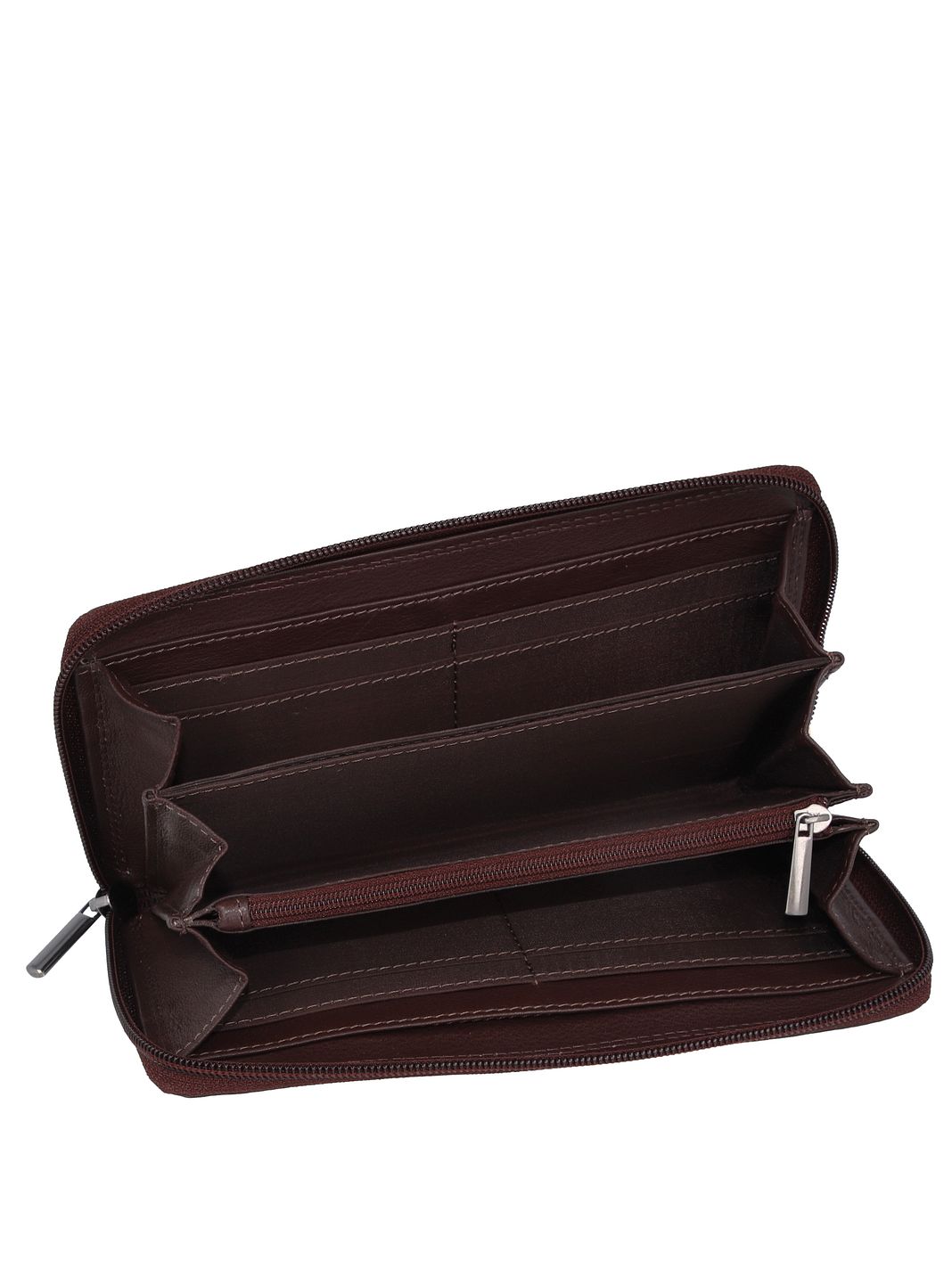 mano Donna Giulia Portafoglio Vera Pelle 20 cm
