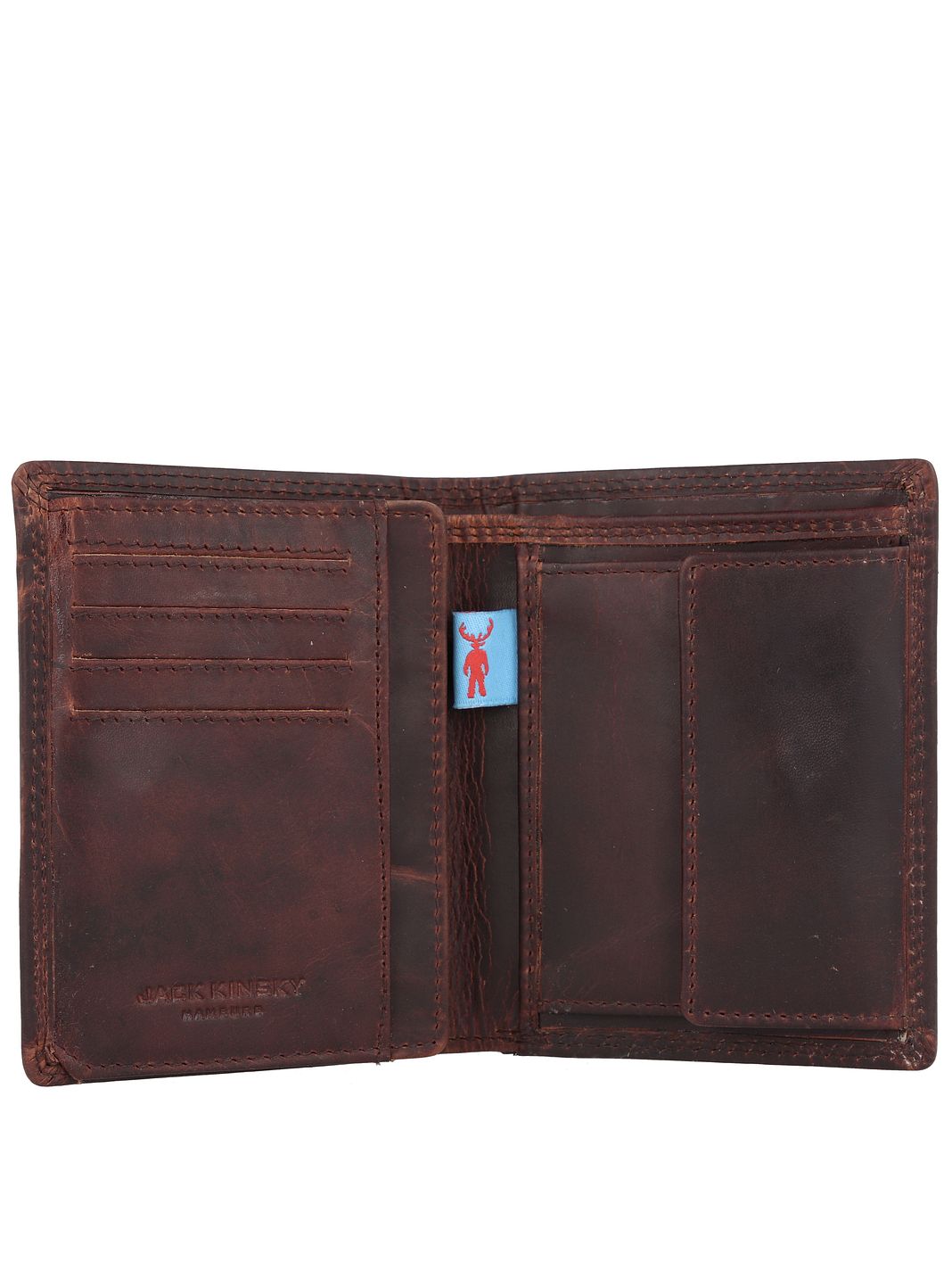 Jack Kinsky Monterey Portafoglio Protezione RFID Vera Pelle 3 cm Jack Kinsky Monterey Portafoglio Protezione RFID Vera Pelle 3 cm