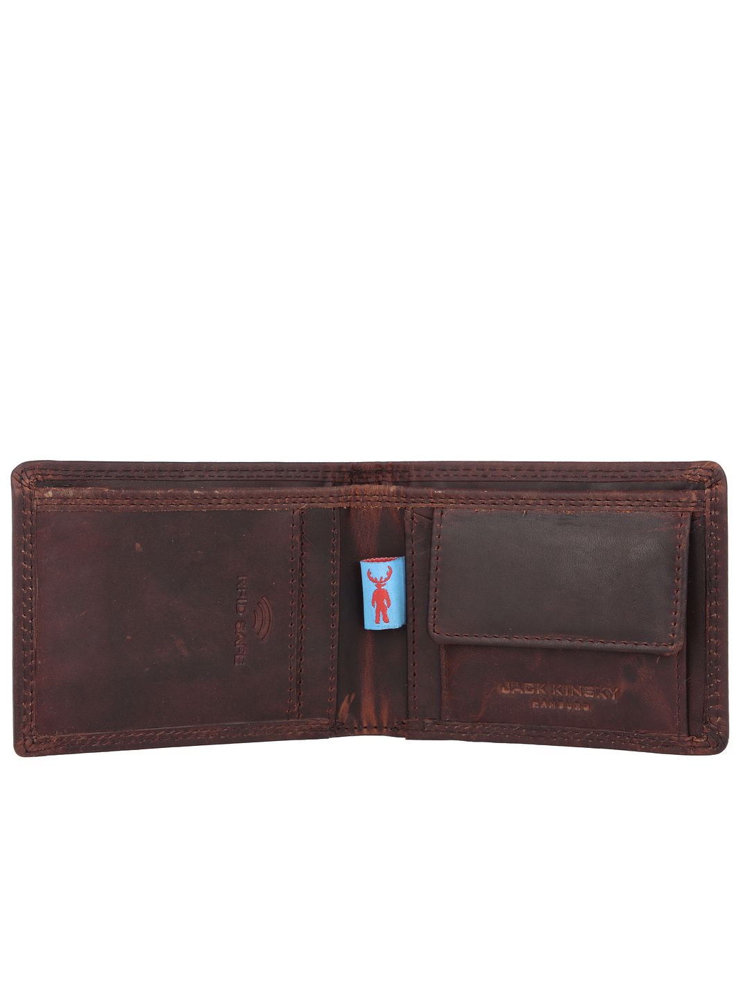 Jack Kinsky Monterey 104 Portafoglio Protezione RFID Vera Pelle 10.5 cm Jack Kinsky Monterey 104 Portafoglio Protezione RFID Vera Pelle 10.5 cm