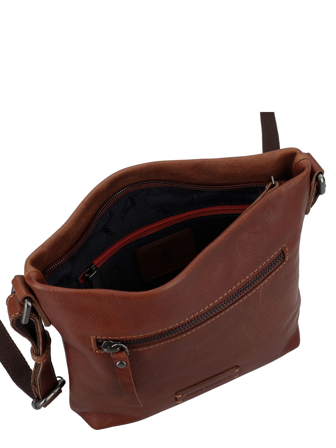 Jack Kinsky Montreal Borsa a tracolla Vera Pelle 19 cm Jack Kinsky Montreal Borsa a tracolla Vera Pelle 19 cm