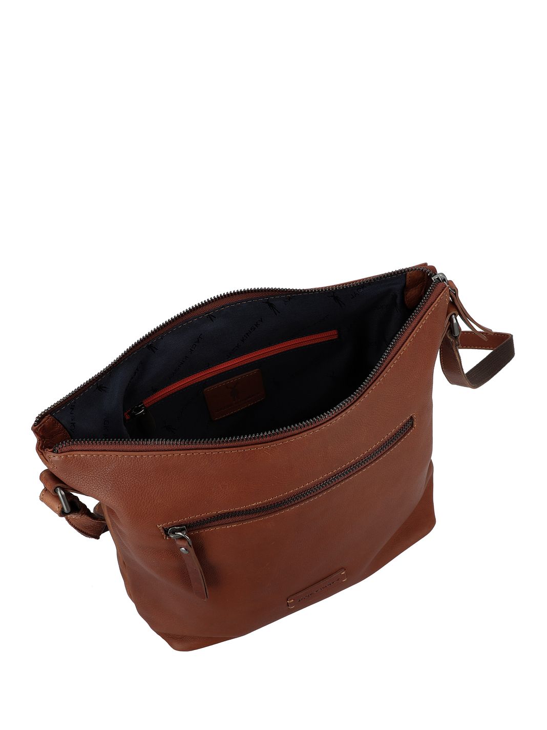 Jack Kinsky Montreal Borsa a tracolla Vera Pelle 26 cm Jack Kinsky Montreal Borsa a tracolla Vera Pelle 26 cm