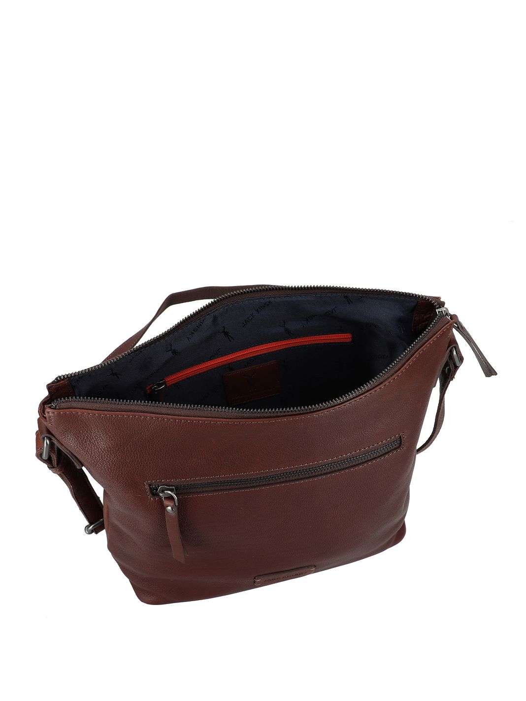 Jack Kinsky Montreal Borsa a tracolla Vera Pelle 26 cm Jack Kinsky Montreal Borsa a tracolla Vera Pelle 26 cm