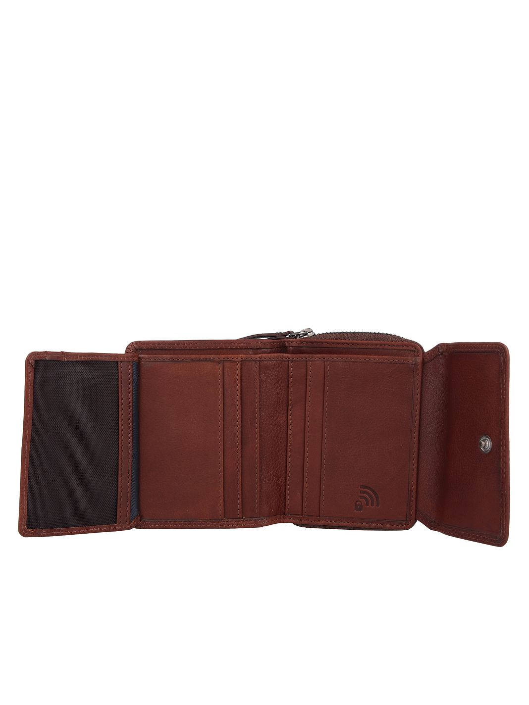 Jack Kinsky Portafoglio Protezione RFID Vera Pelle 11 cm Jack Kinsky Portafoglio Protezione RFID Vera Pelle 11 cm
