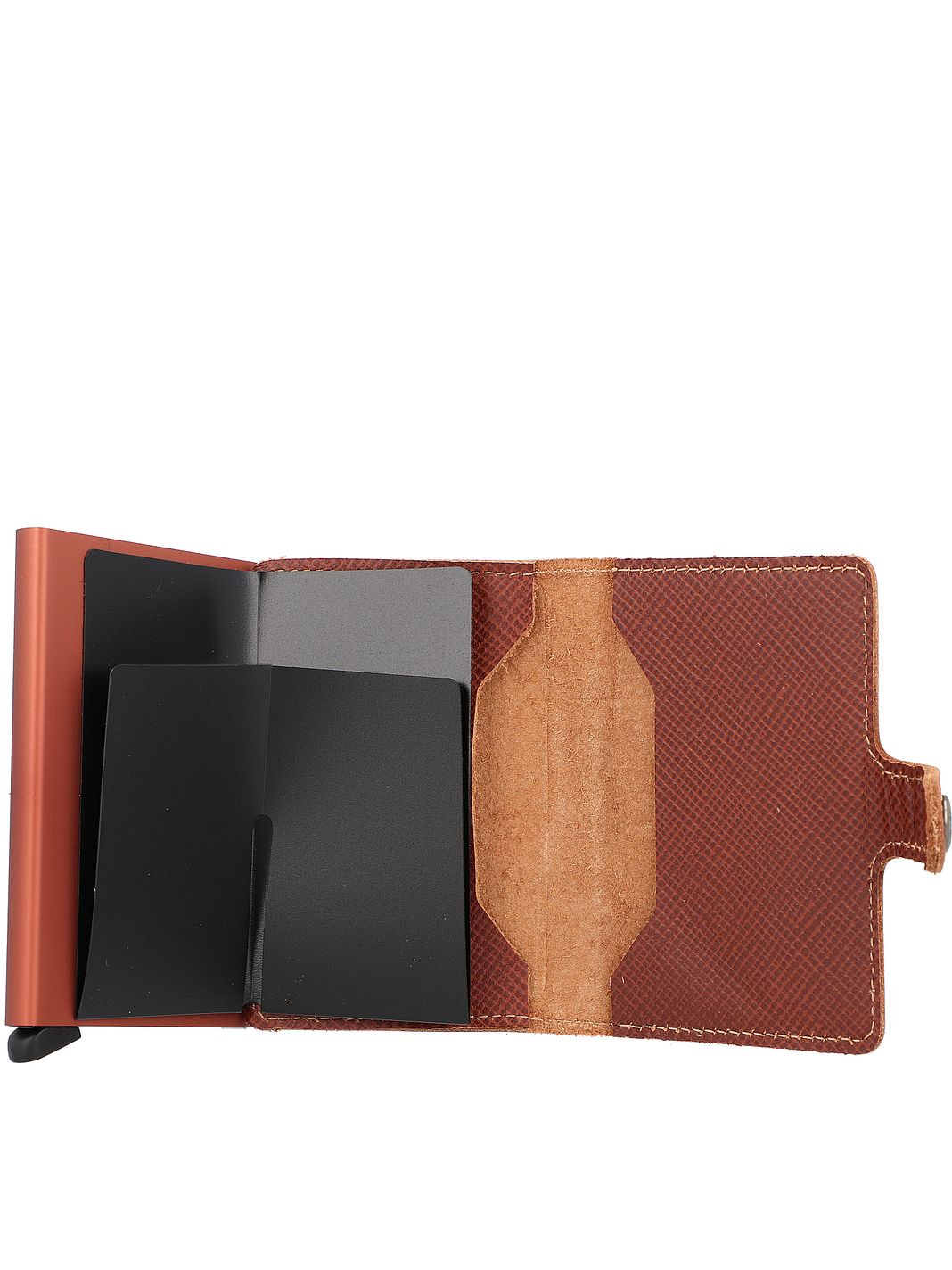 Secrid Miniwallet Custodia per carta di credito Protezione RFID Vera Pelle 6.5 cm Secrid Miniwallet Custodia per carta di credito Protezione RFID Vera Pelle 6.5 cm