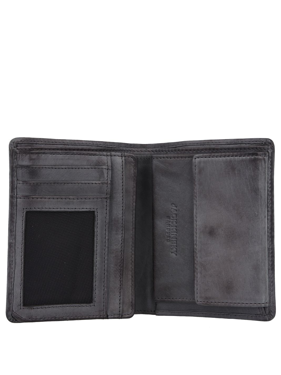Jack Kinsky Nelson Portafoglio Protezione RFID Vera Pelle 10 cm Jack Kinsky Nelson Portafoglio Protezione RFID Vera Pelle 10 cm