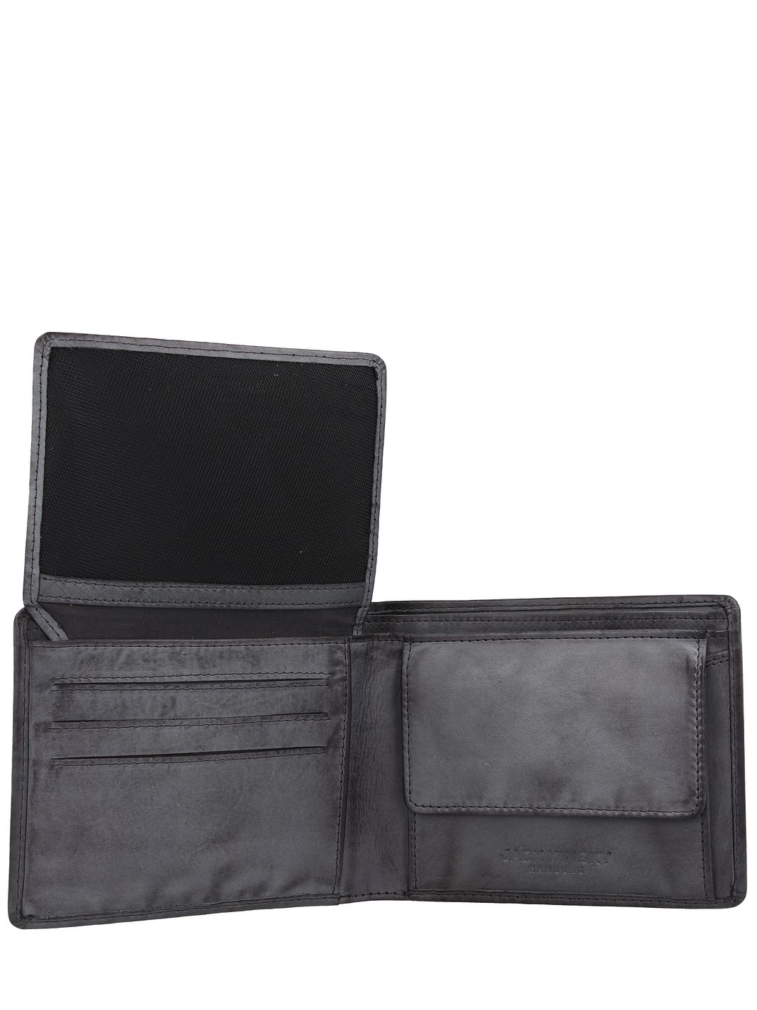 Jack Kinsky Nelson Portafoglio Protezione RFID Vera Pelle 13 cm Jack Kinsky Nelson Portafoglio Protezione RFID Vera Pelle 13 cm