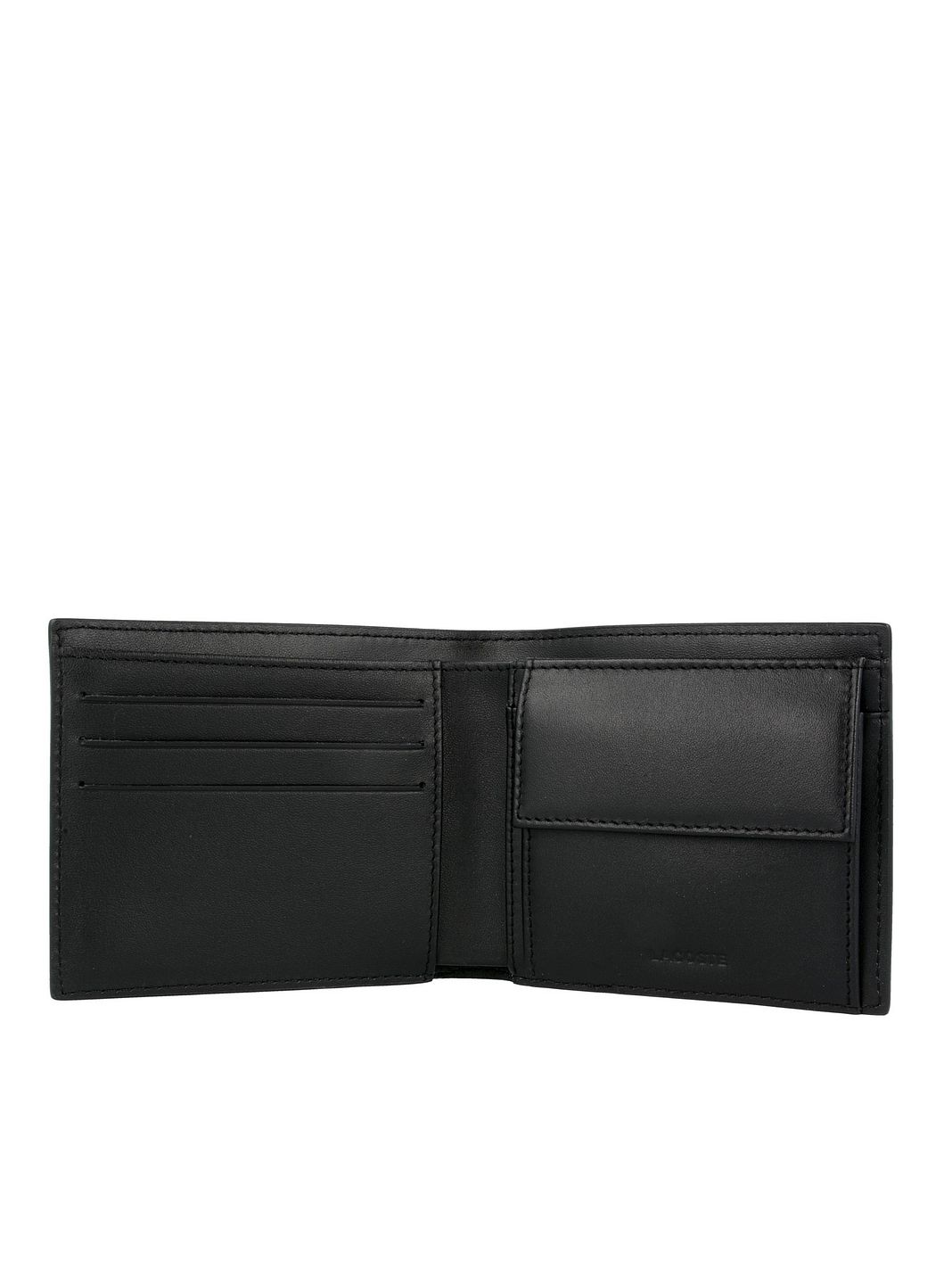 Lacoste Core Essentials FG Portafoglio Vera Pelle 11.5 cm Lacoste Core Essentials FG Portafoglio Vera Pelle 11.5 cm