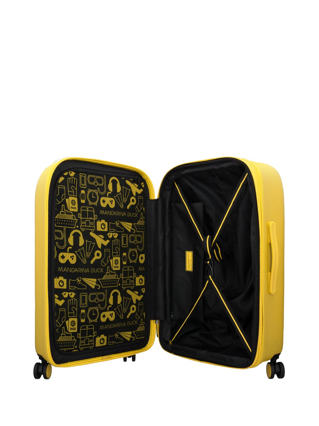 Mandarina Duck Logoduck + 4-hjulet Kuffert M 32 cm med ekspansion