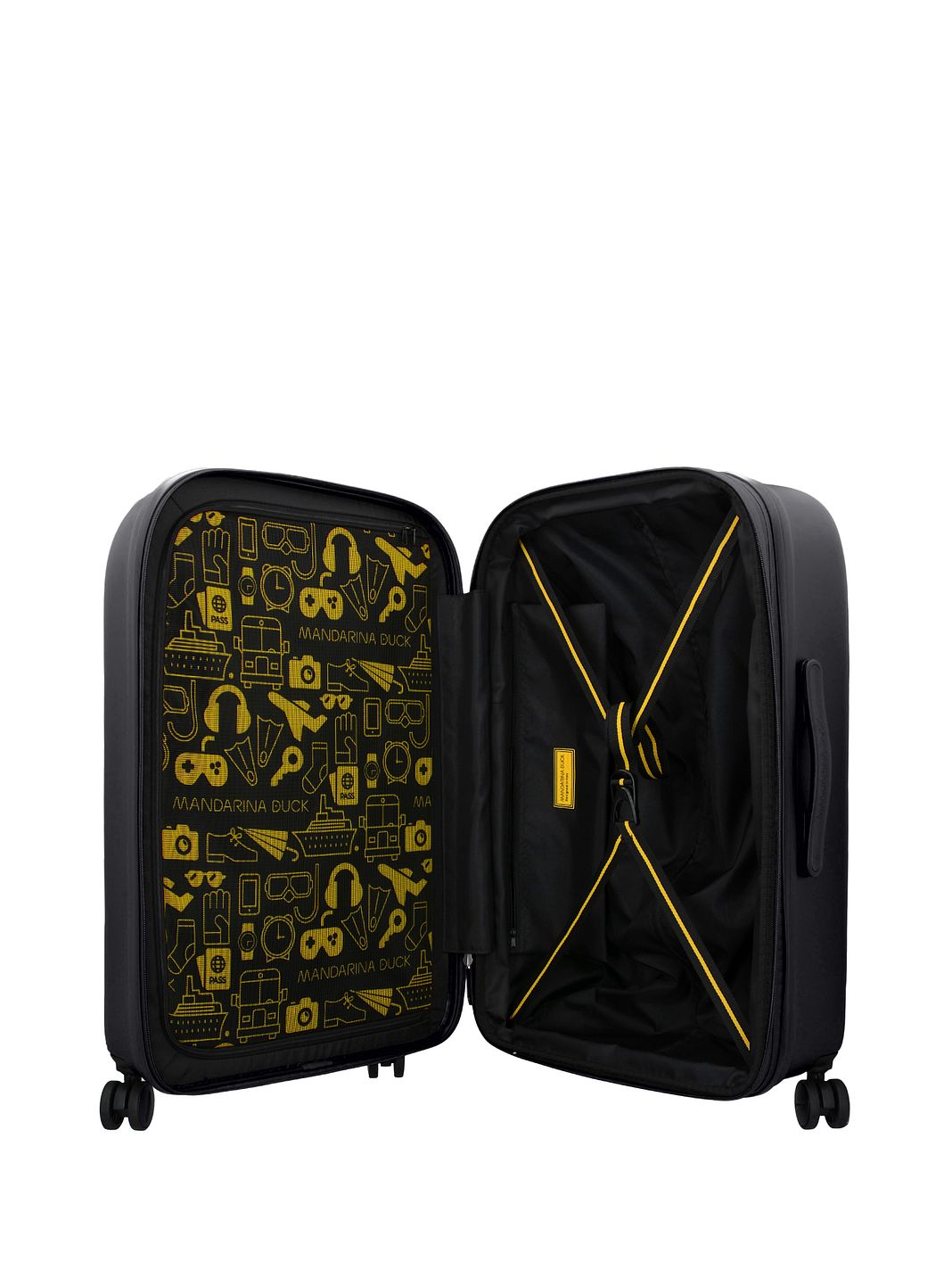 Mandarina Duck Logoduck + 4-hjulet Kuffert M 32 cm med ekspansion