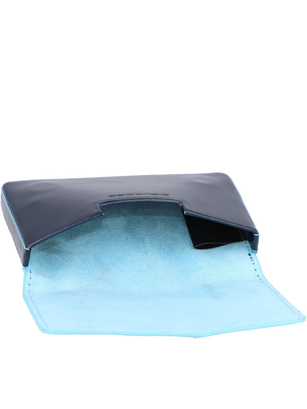 Piquadro Blue Square Custodia per biglietti da visita Vera Pelle 10 cm