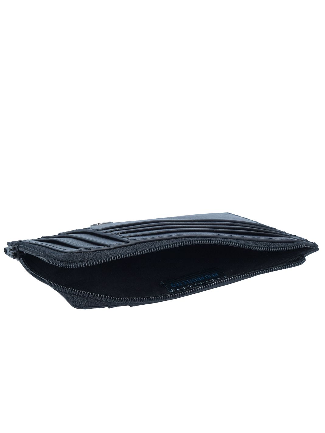 Piquadro Black Square Custodia per carta di credito Protezione RFID Vera Pelle 12.5 cm Piquadro Black Square Custodia per carta di credito Protezione RFID Vera Pelle 12.5 cm