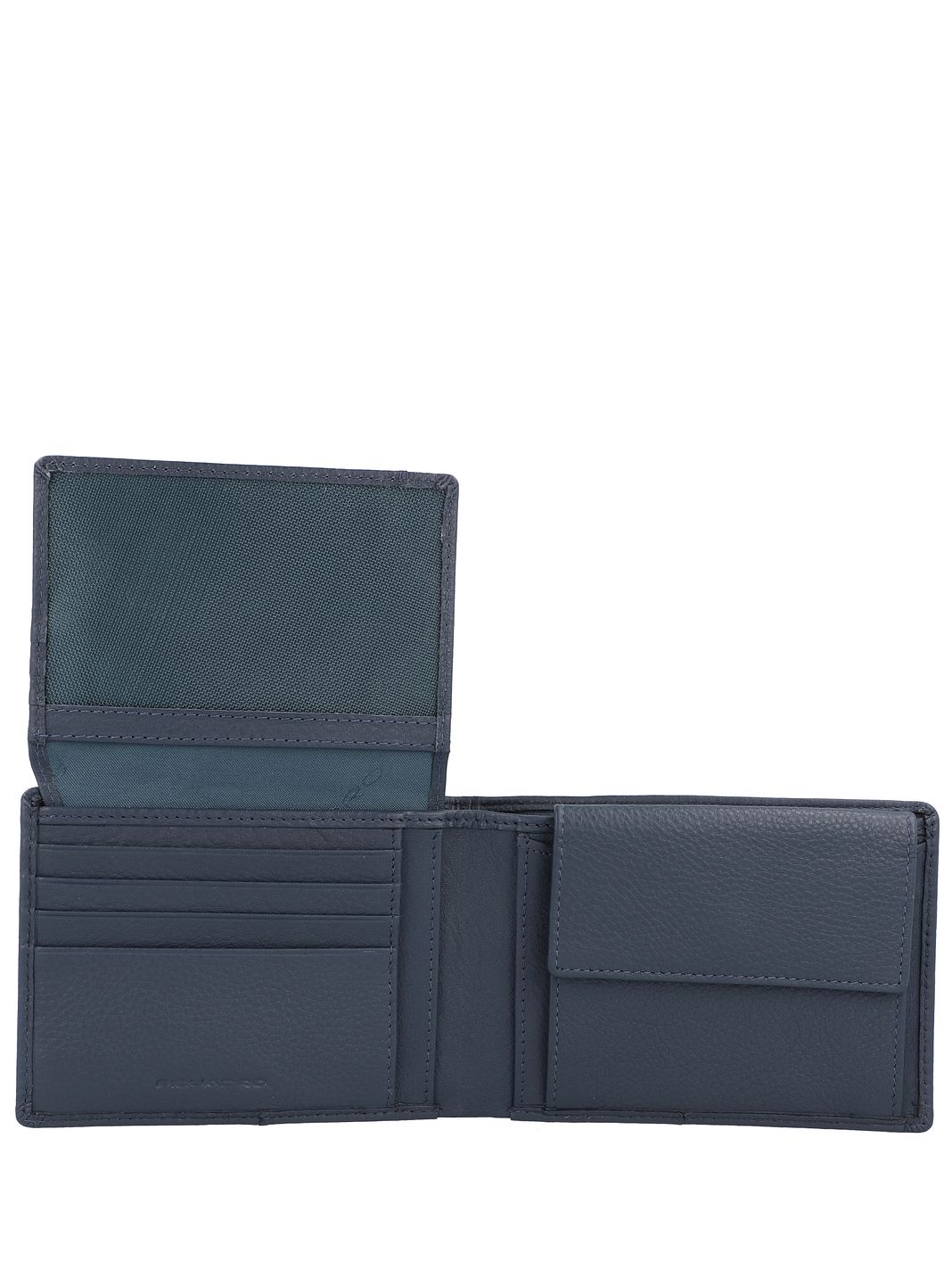 Piquadro Akron Portafoglio Protezione RFID Vera Pelle 13 cm Piquadro Akron Portafoglio Protezione RFID Vera Pelle 13 cm