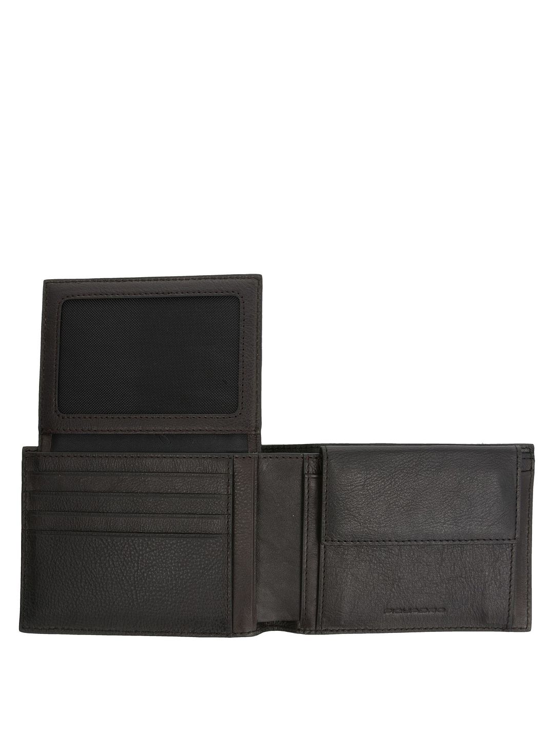 Piquadro Black Square Portafoglio Vera Pelle 12.5 cm Piquadro Black Square Portafoglio Vera Pelle 12.5 cm