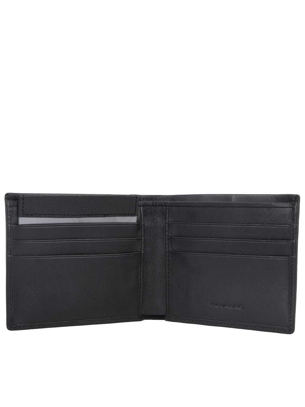 Piquadro Harper Portafoglio Protezione RFID Vera Pelle 11 cm Piquadro Harper Portafoglio Protezione RFID Vera Pelle 11 cm
