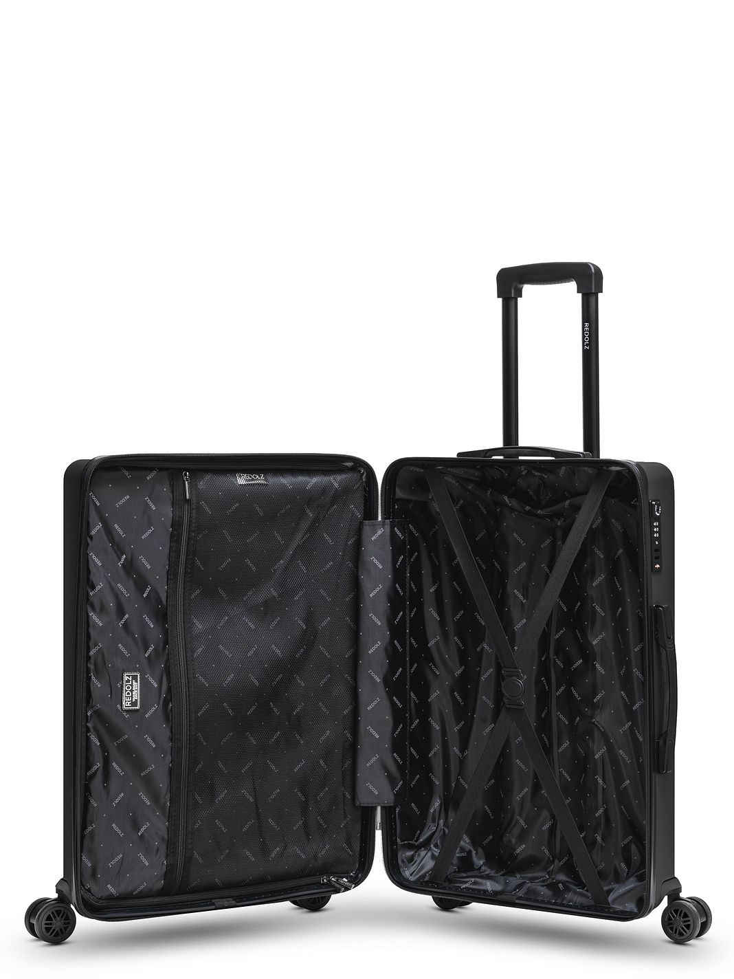 Redolz Essentials 08 3-SET 4 ruote Set di valigie 3 pezzi Redolz Essentials 08 3-SET 4 ruote Set di valigie 3 pezzi