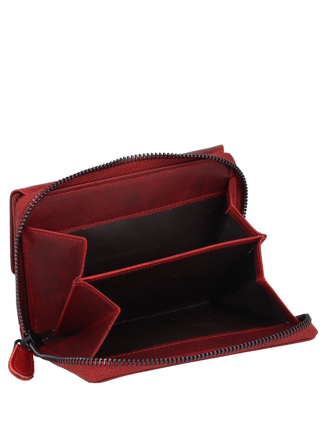 Jack Kinsky Risör Portafoglio Protezione RFID Vera Pelle 14 cm