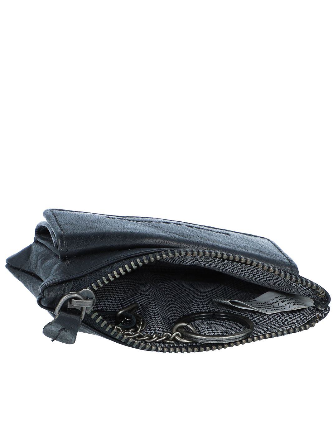 Spikes & Sparrow Portafoglio chiave Vera Pelle 11 cm