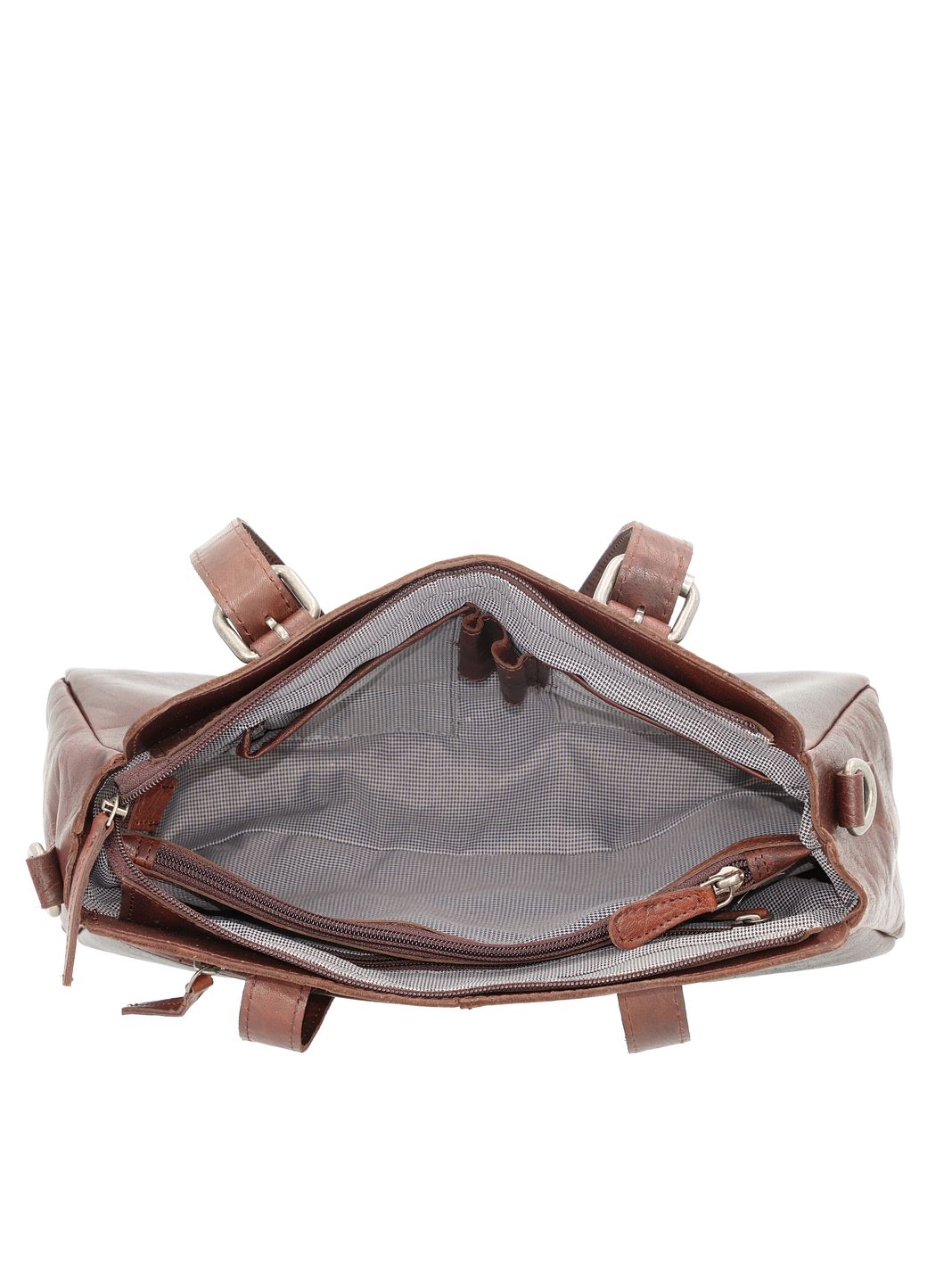 Spikes & Sparrow Borsa a spalla Vera Pelle 34 cm Spikes & Sparrow Borsa a spalla Vera Pelle 34 cm