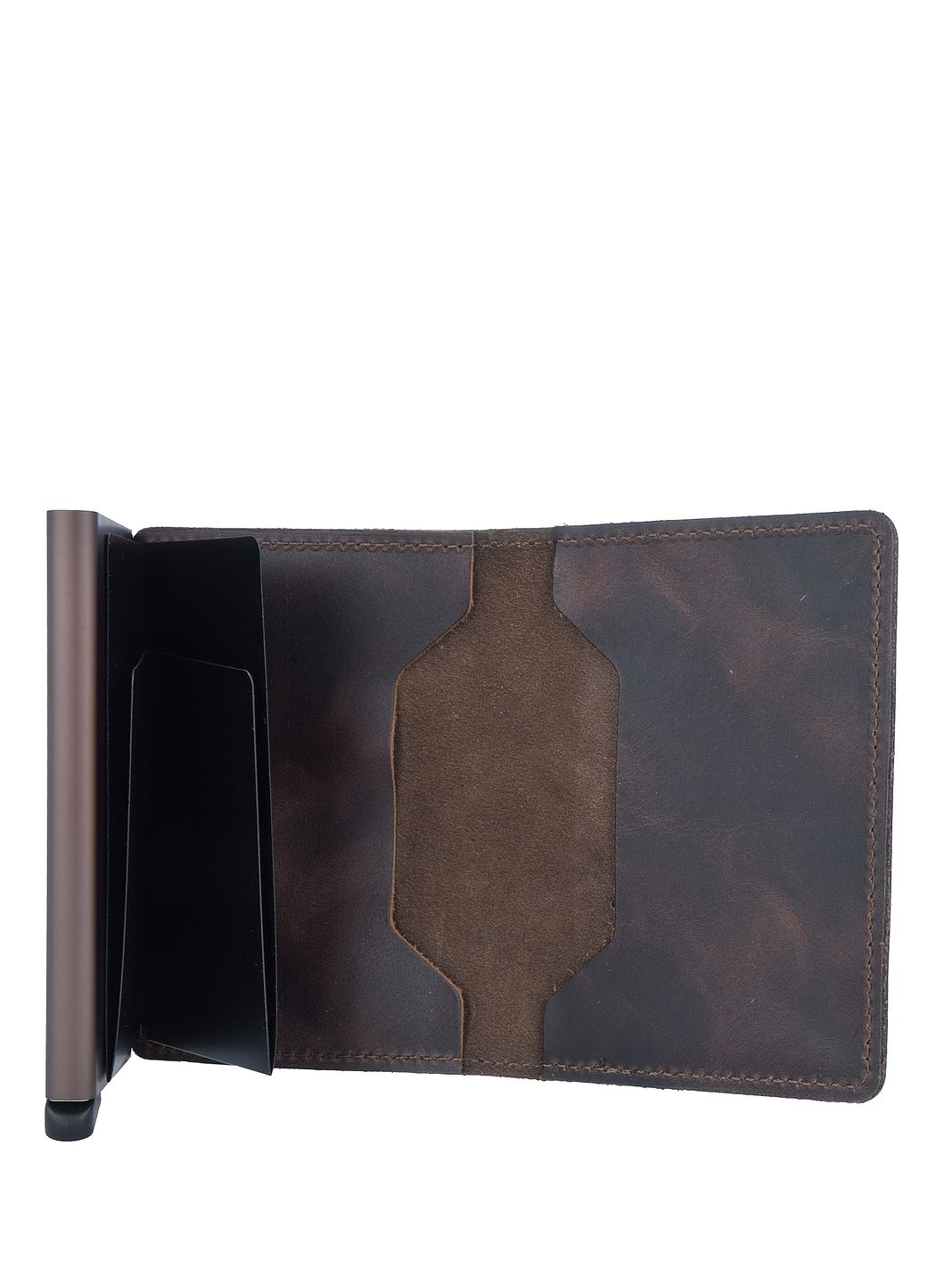 Secrid Slimwallet Custodia per carta di credito Protezione RFID Vera Pelle 6.5 cm