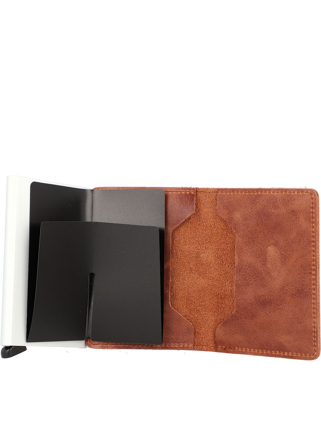 Secrid Slimwallet Custodia per carta di credito Protezione RFID Vera Pelle 6.5 cm