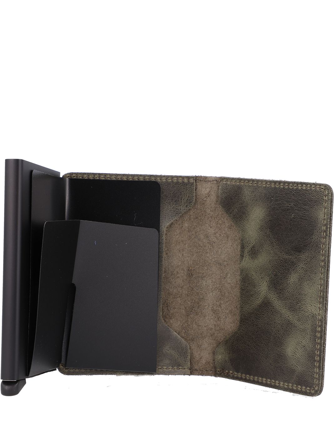 Secrid Slimwallet Custodia per carta di credito Protezione RFID Vera Pelle 6.5 cm