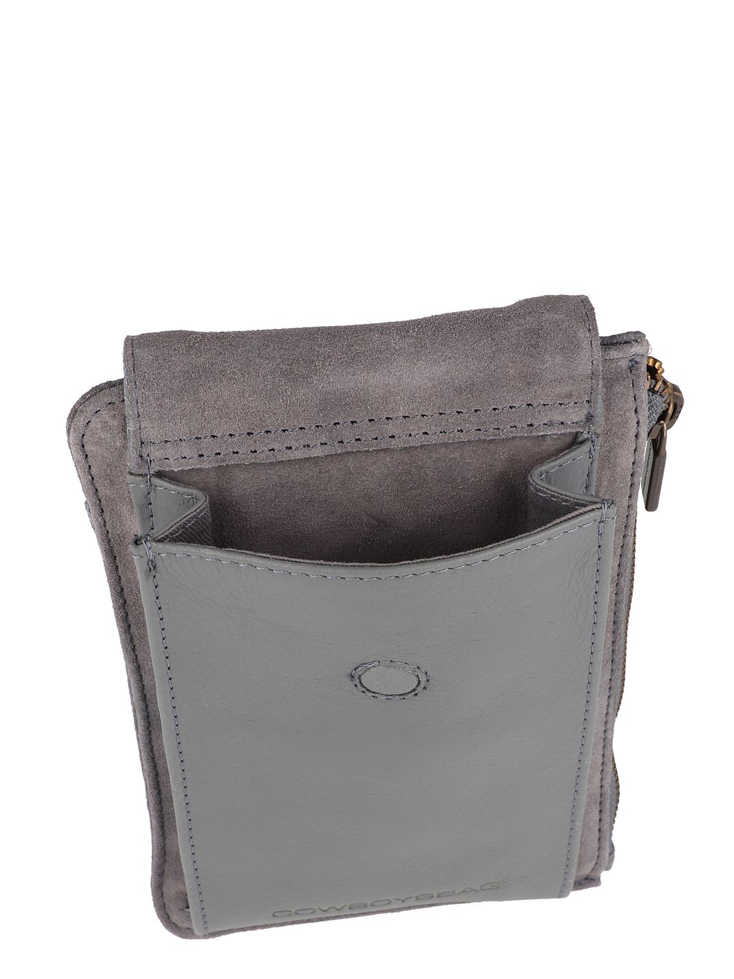 Cowboysbag Seventies Suede Custodia per cellulare Vera Pelle 12.5 cm Cowboysbag Seventies Suede Custodia per cellulare Vera Pelle 12.5 cm