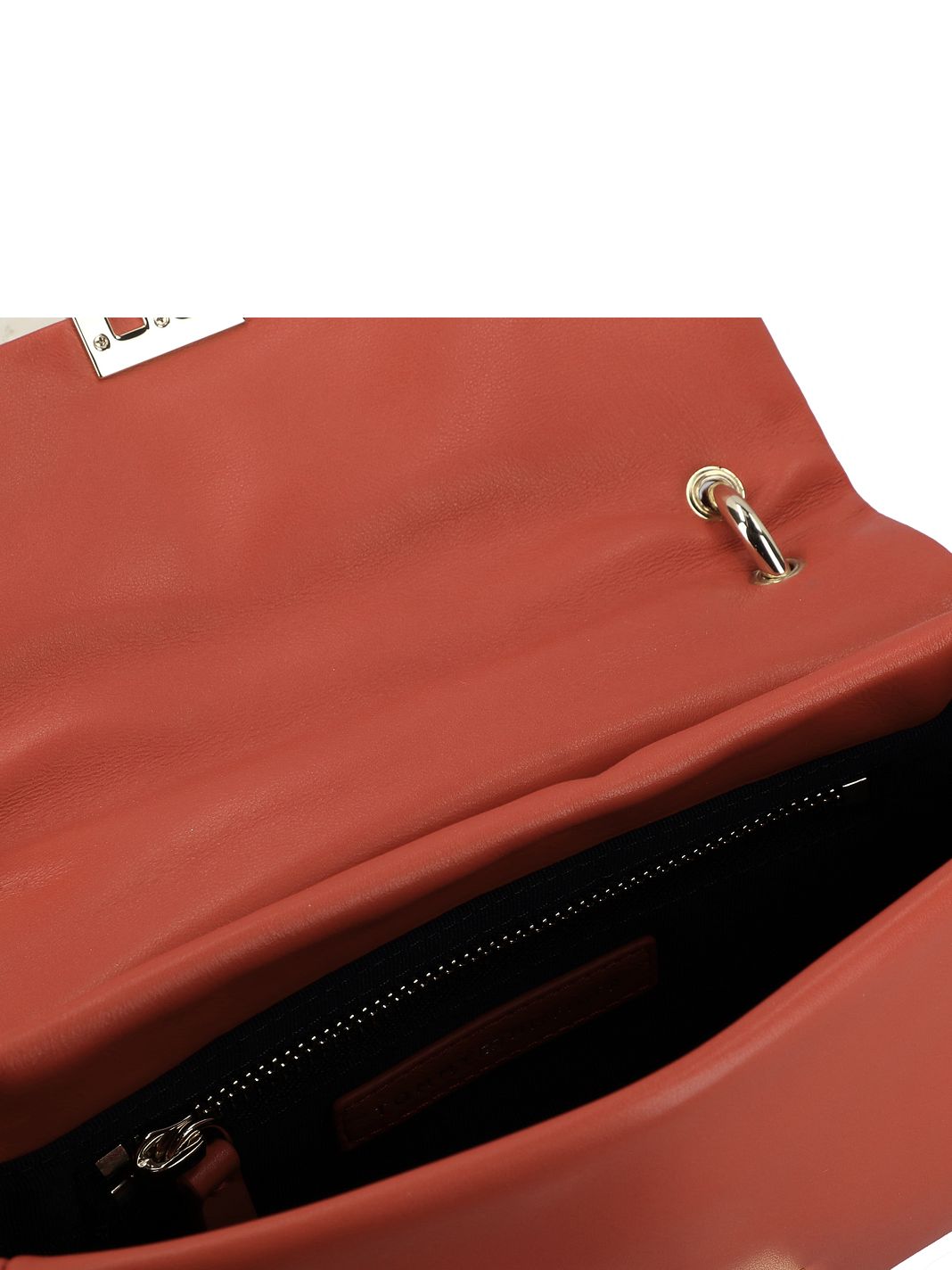 Tommy Hilfiger Pushlock Borsa a tracolla Vera Pelle 22 cm Tommy Hilfiger Pushlock Borsa a tracolla Vera Pelle 22 cm