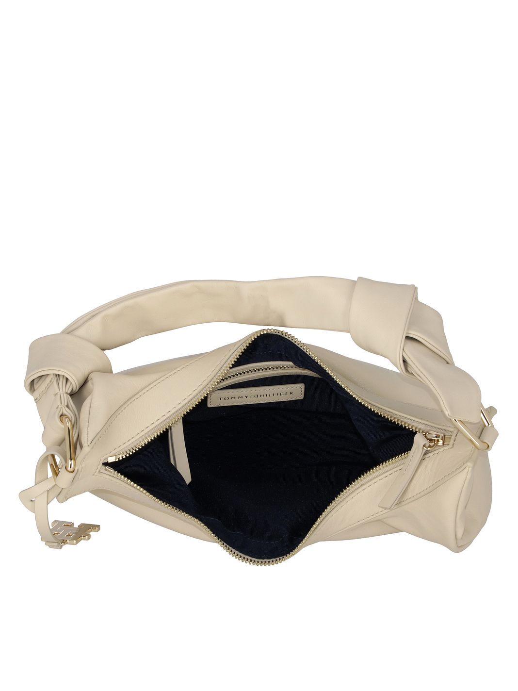 Tommy Hilfiger Pushlock Borsa a spalla Vera Pelle 28 cm Tommy Hilfiger Pushlock Borsa a spalla Vera Pelle 28 cm
