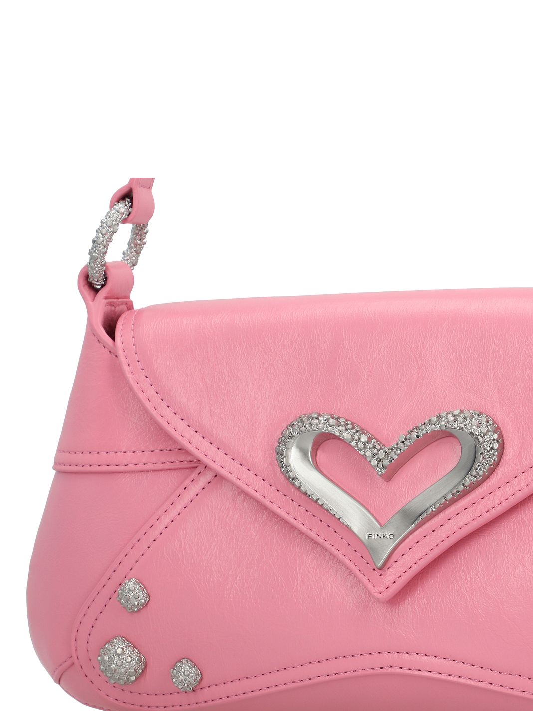 PINKO Classic 520 Borsa a spalla Vera Pelle 30 cm PINKO Classic 520 Borsa a spalla Vera Pelle 30 cm